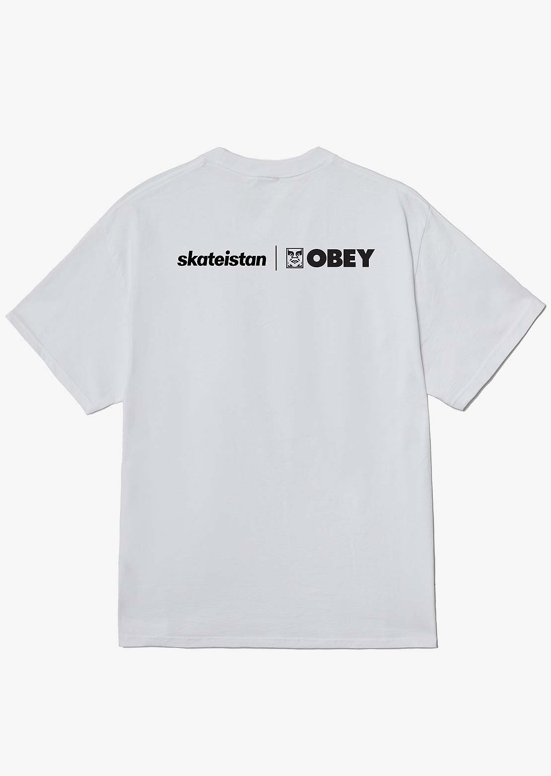 Obey Men's Skateistan Photo T-Shirt White