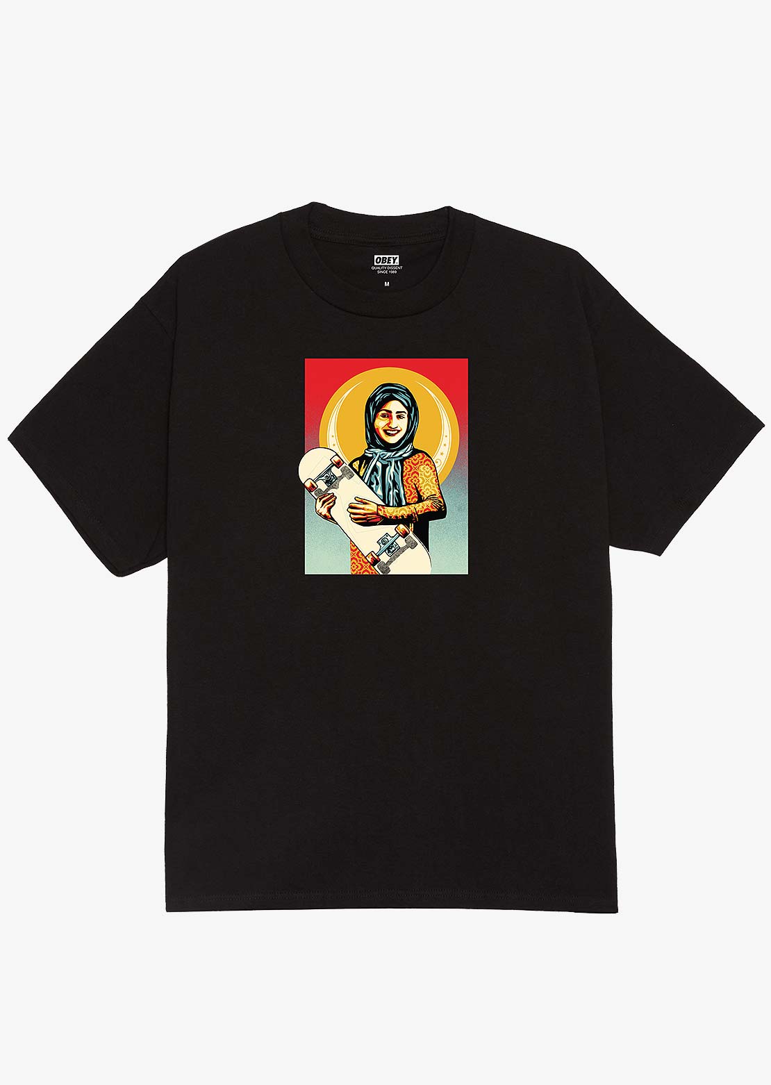 Obey Men's Skateistan T-Shirt Black