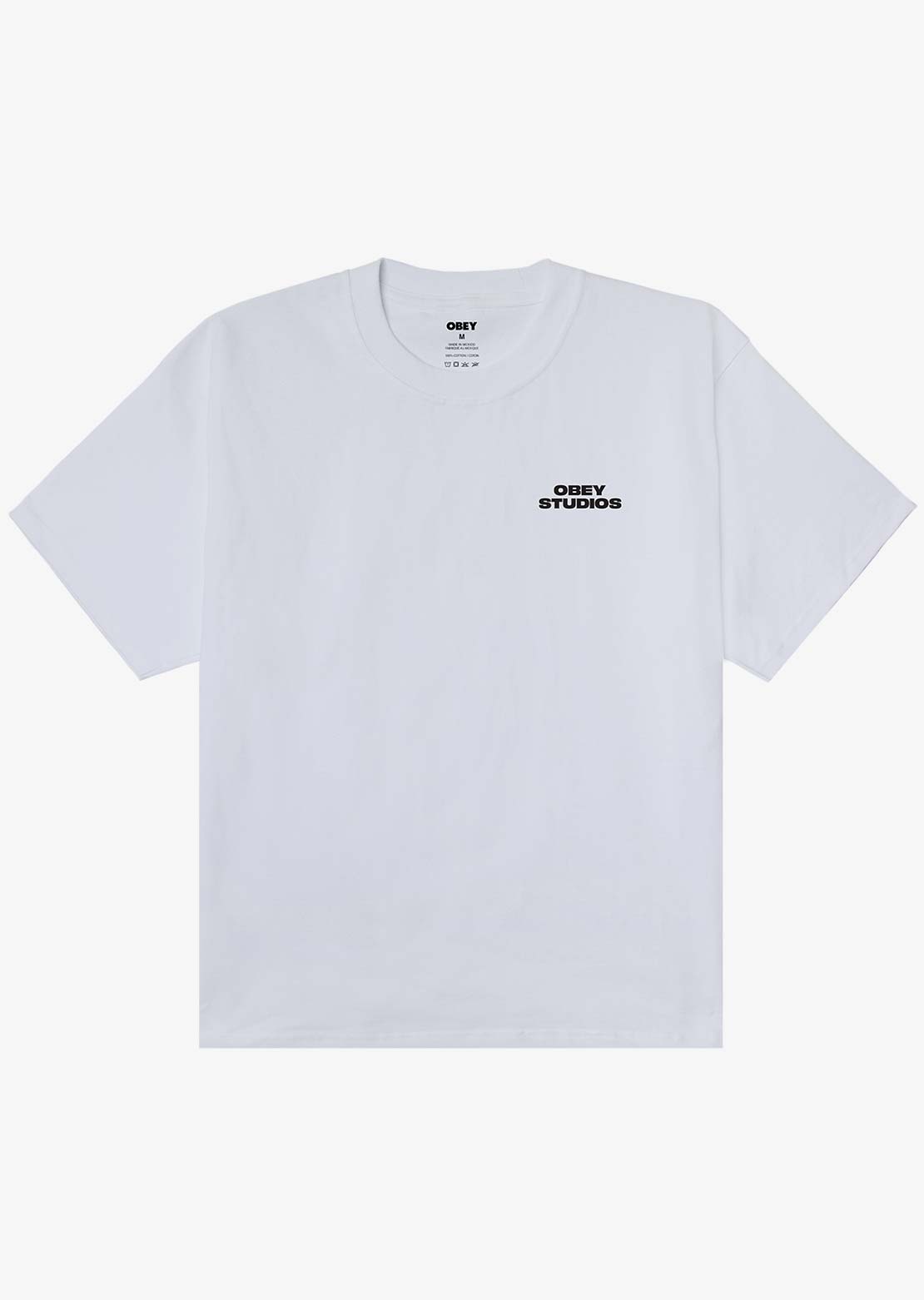 Obey Men's Sky Face HW Box T-Shirt White