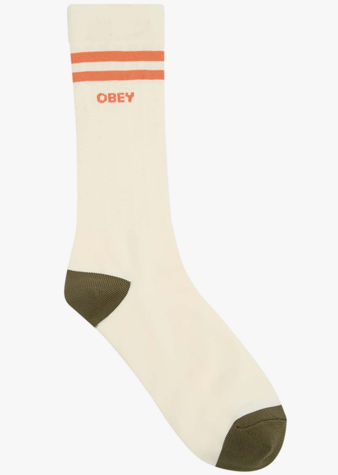 Obey Men's Soccer Socks Dusty/Orange