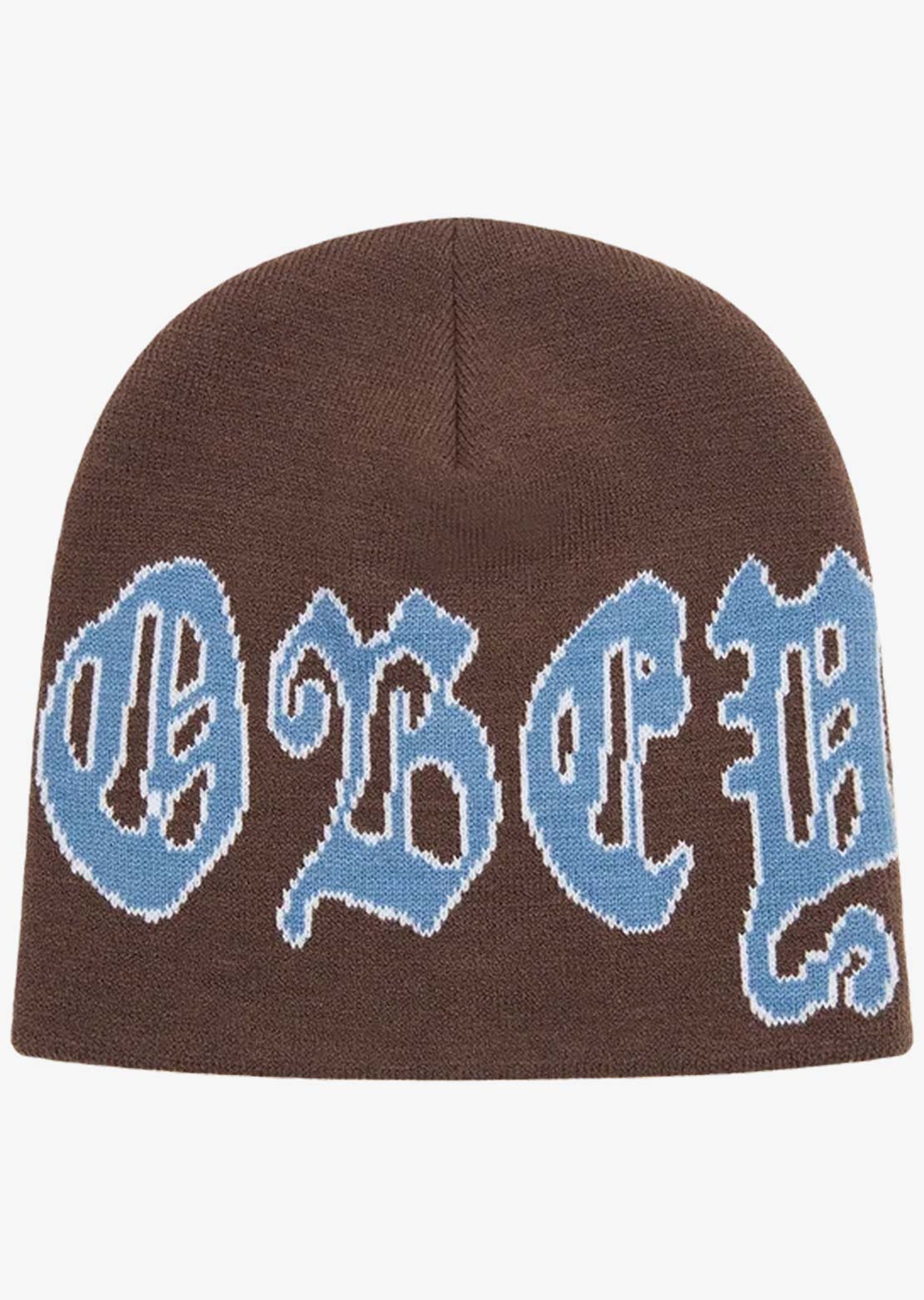 Obey Men's Stina Beanie Dark Brown