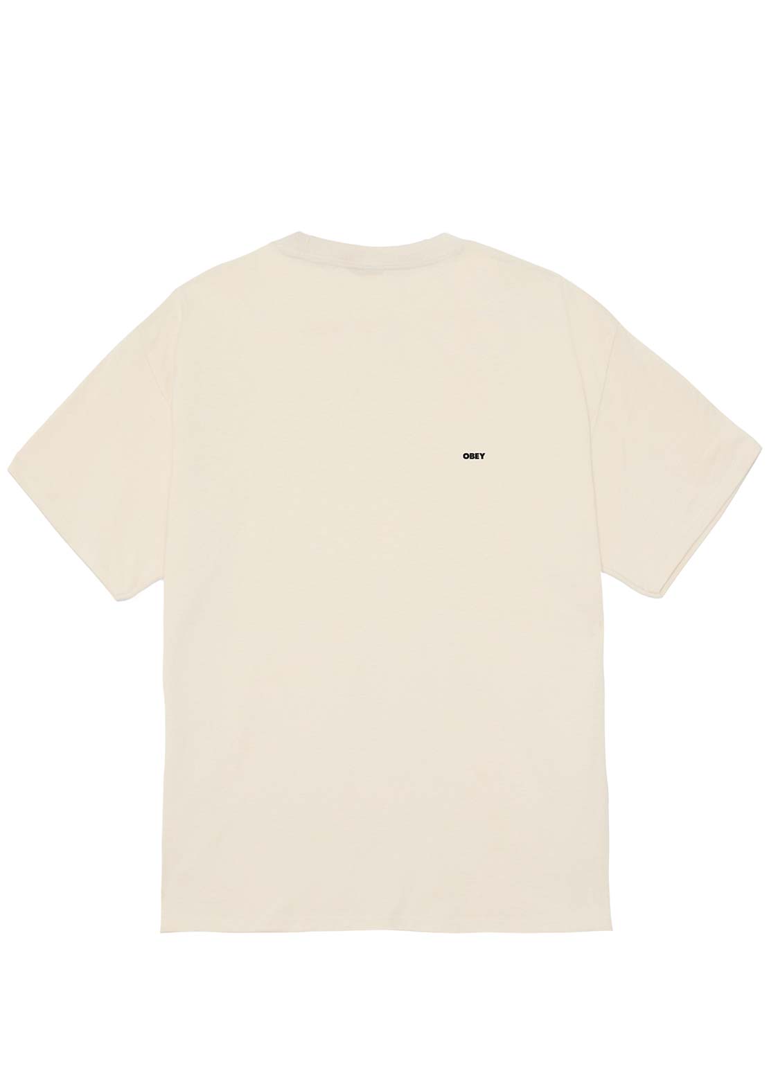 Obey Men&#39;s Target Icon T-Shirt Cream