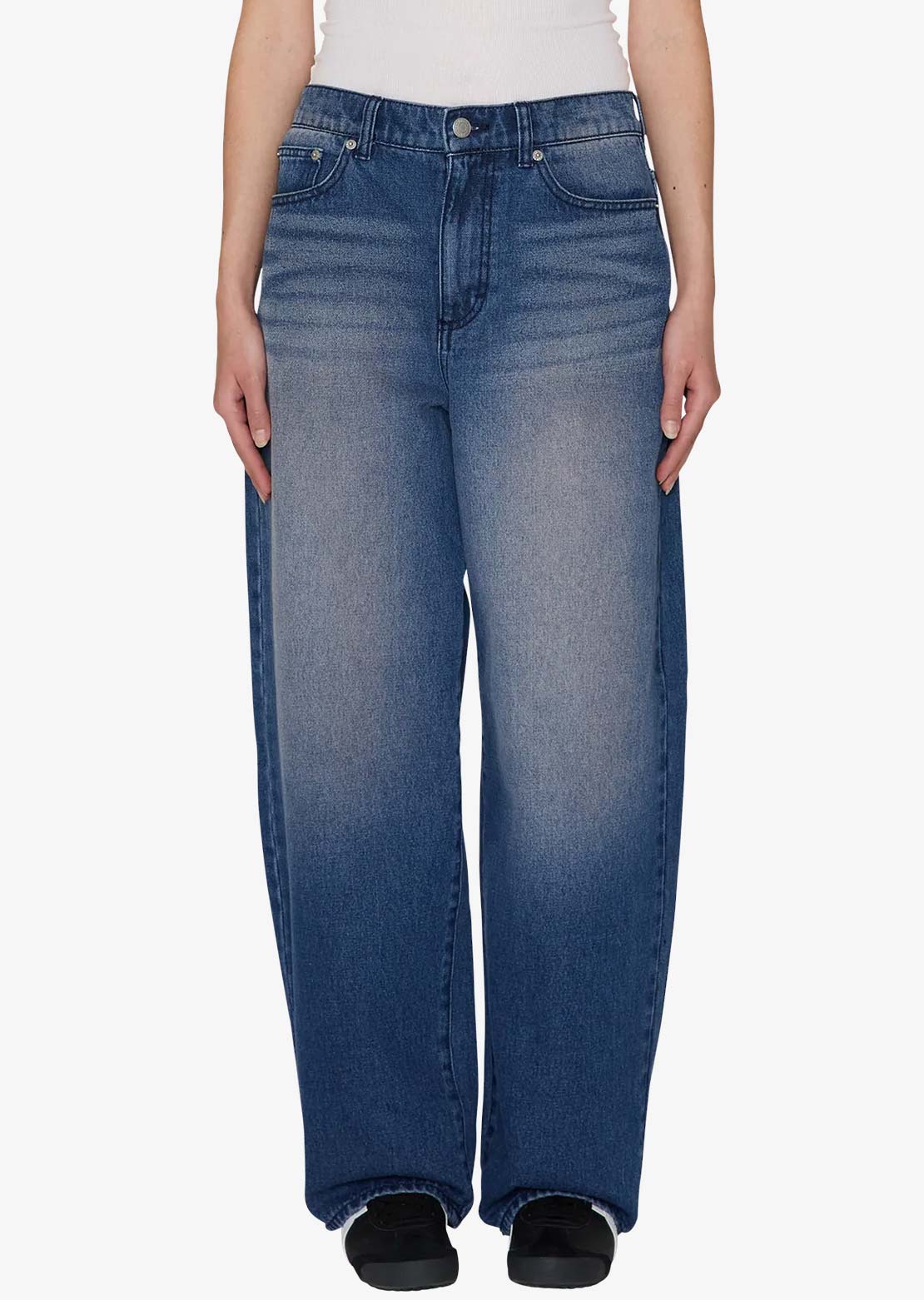 Obey Women's Allysa 5 Pocket Denim Pants Vintage Purple