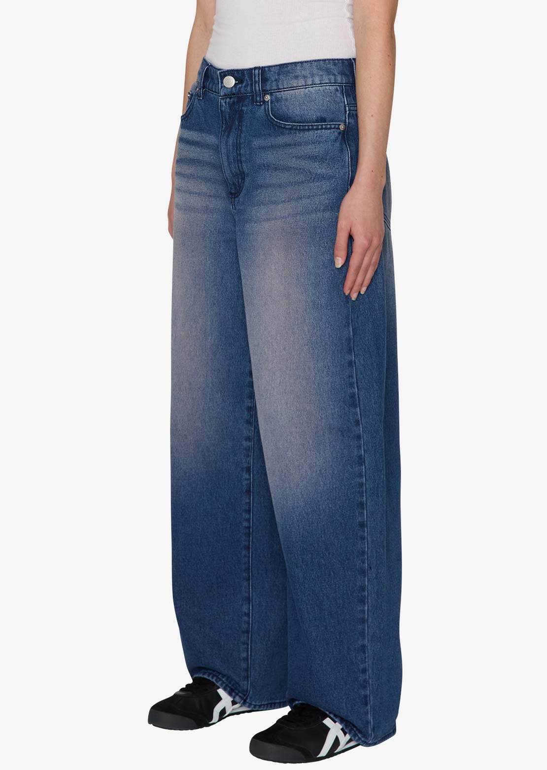 Obey Women's Allysa 5 Pocket Denim Pants Vintage Purple