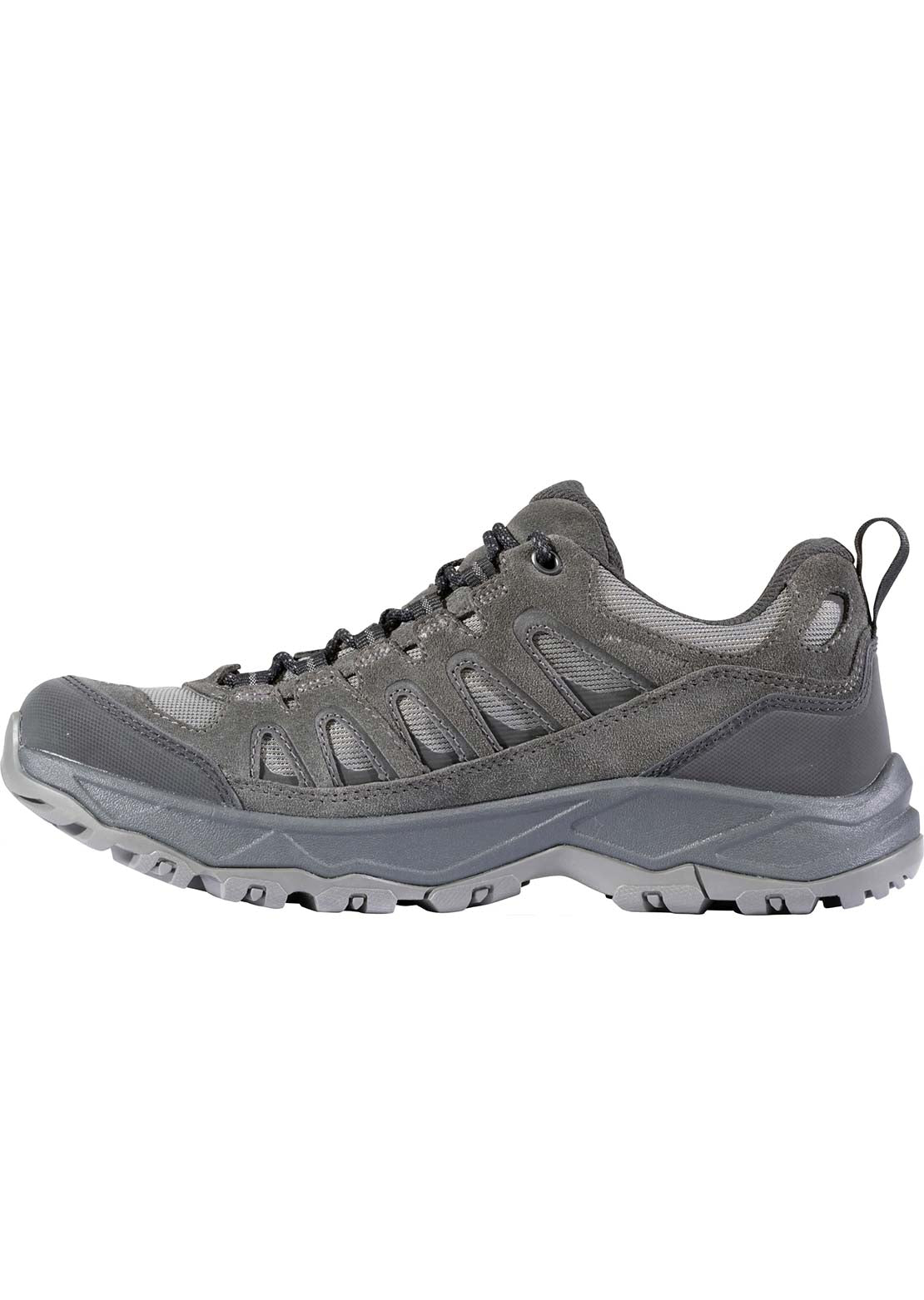 Oboz Men's Sawtooth Ascent Low B-DRY Wide Hiking Shoes Charcoal
