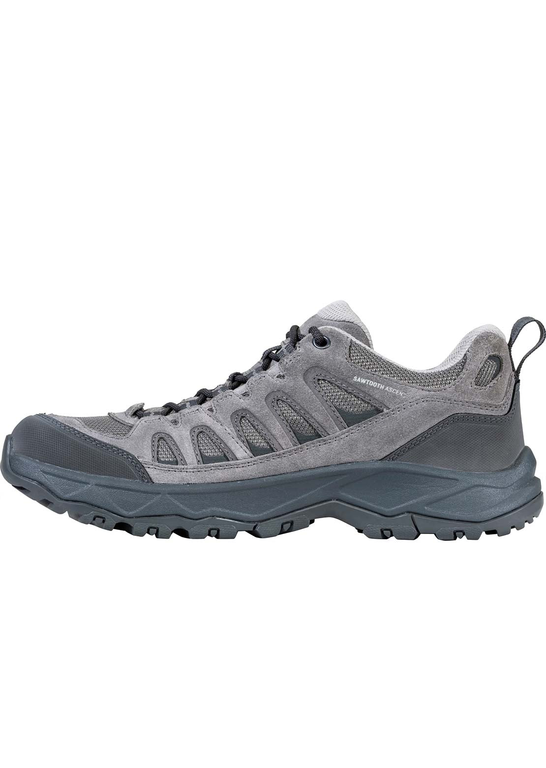 Oboz Men's Sawtooth Ascent Low Hiking Shoes Hazy Gray