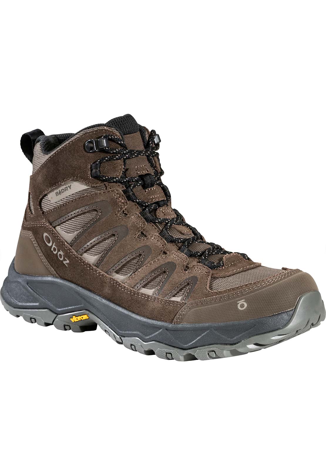 Oboz Men's Sawtooth Ascent Mid B-DRY Hiking Boots Classic Brown