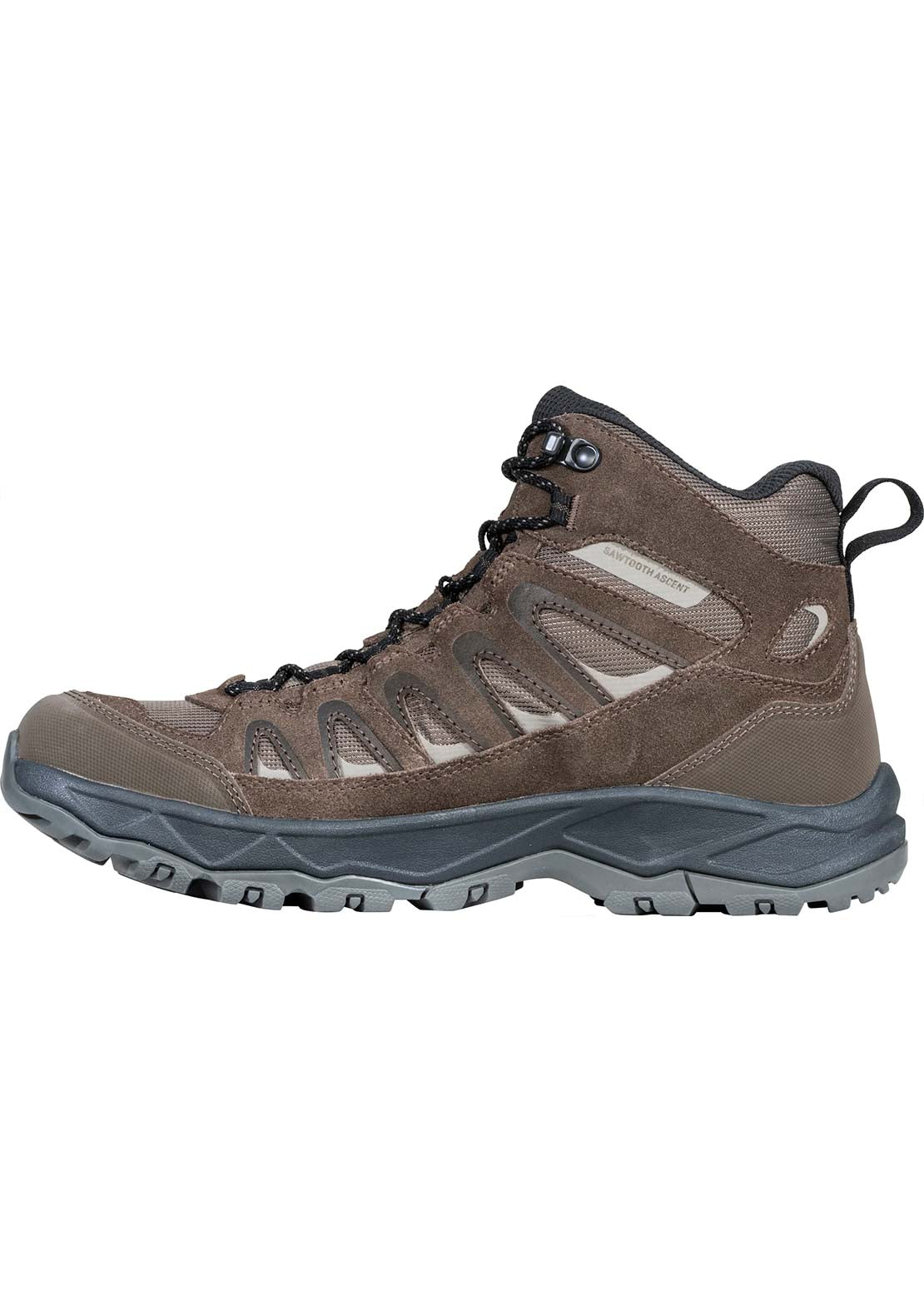 Oboz Men's Sawtooth Ascent Mid B-DRY Hiking Boots Classic Brown