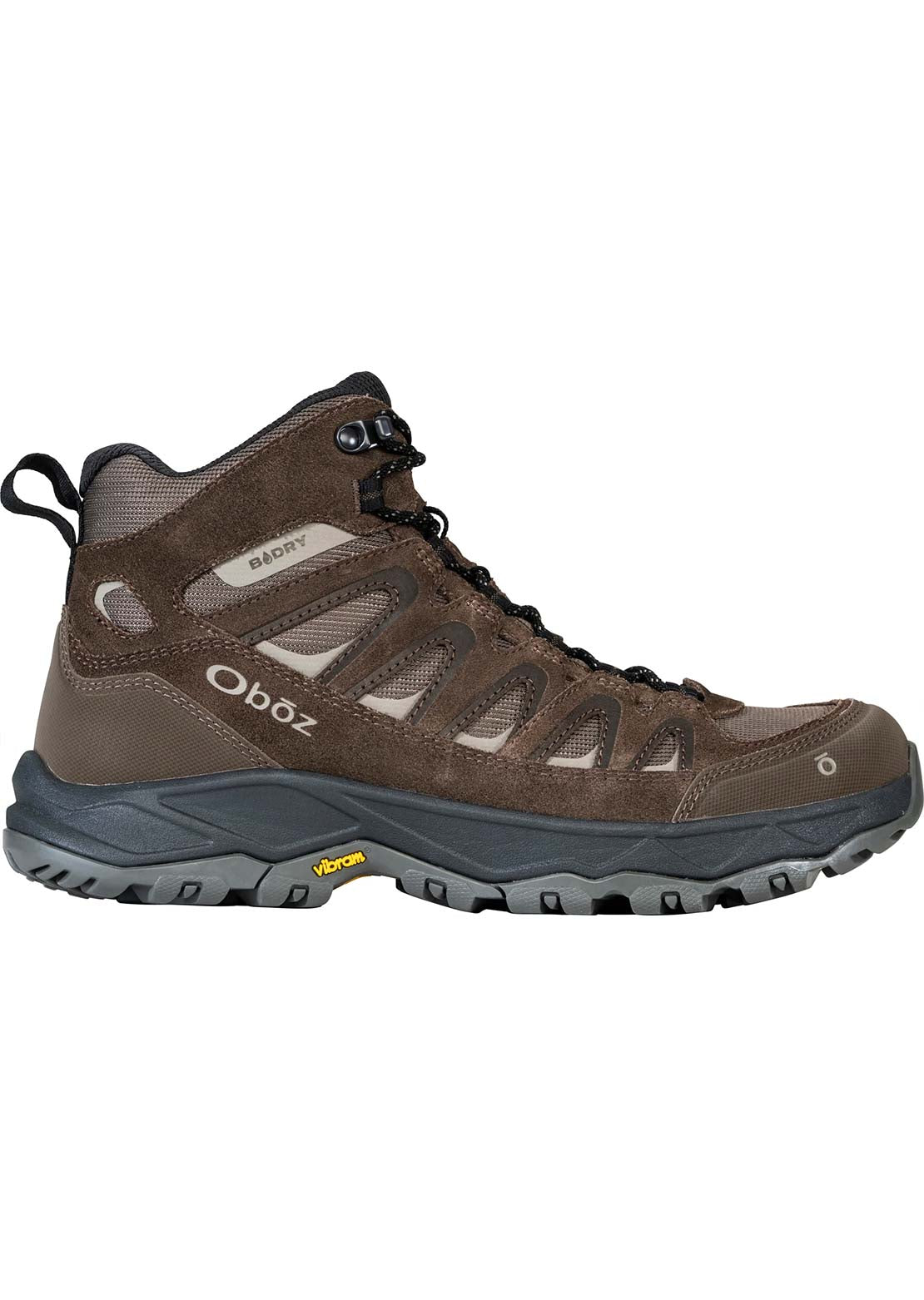 Oboz Men's Sawtooth Ascent Mid B-DRY Hiking Boots Classic Brown