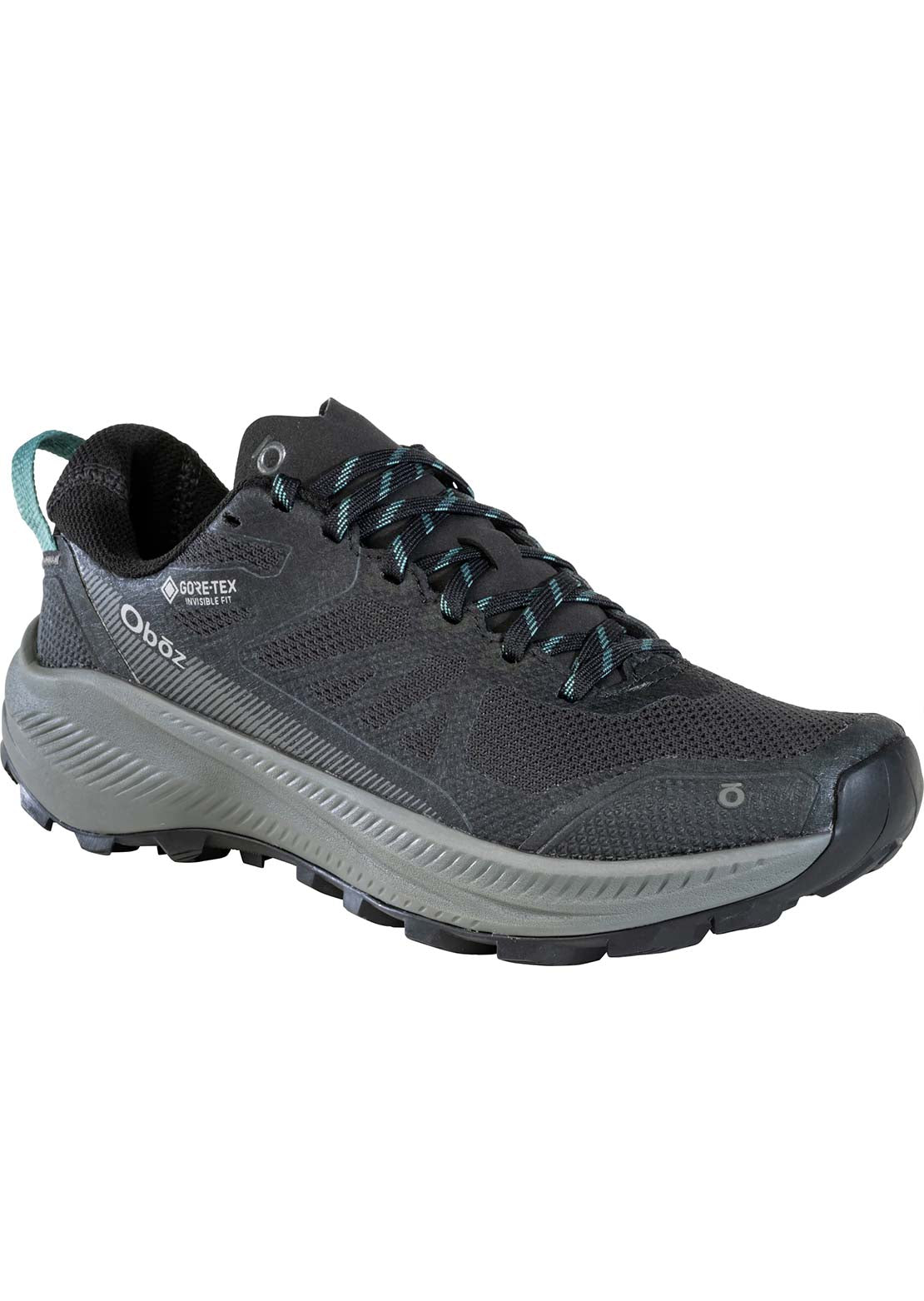 Oboz Women's Katabatic LT Low GTX Hiking Shoes Black Sea
