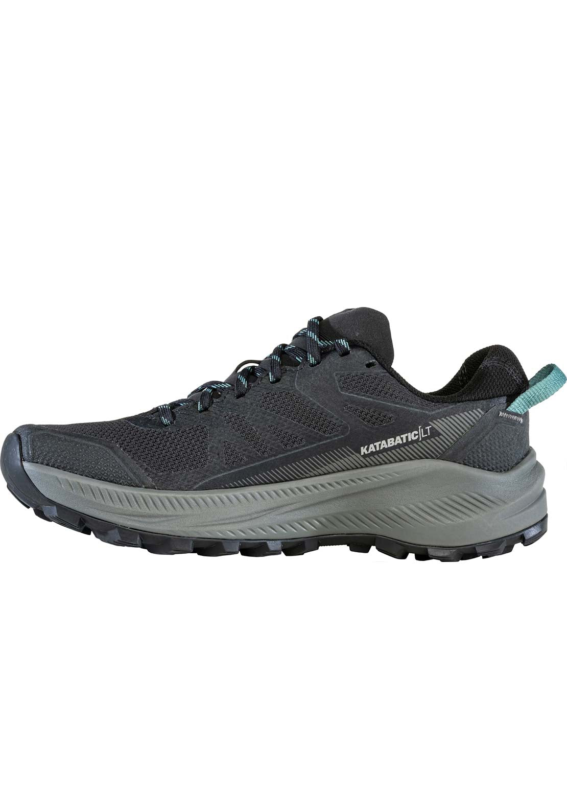 Oboz Women's Katabatic LT Low GTX Hiking Shoes Black Sea