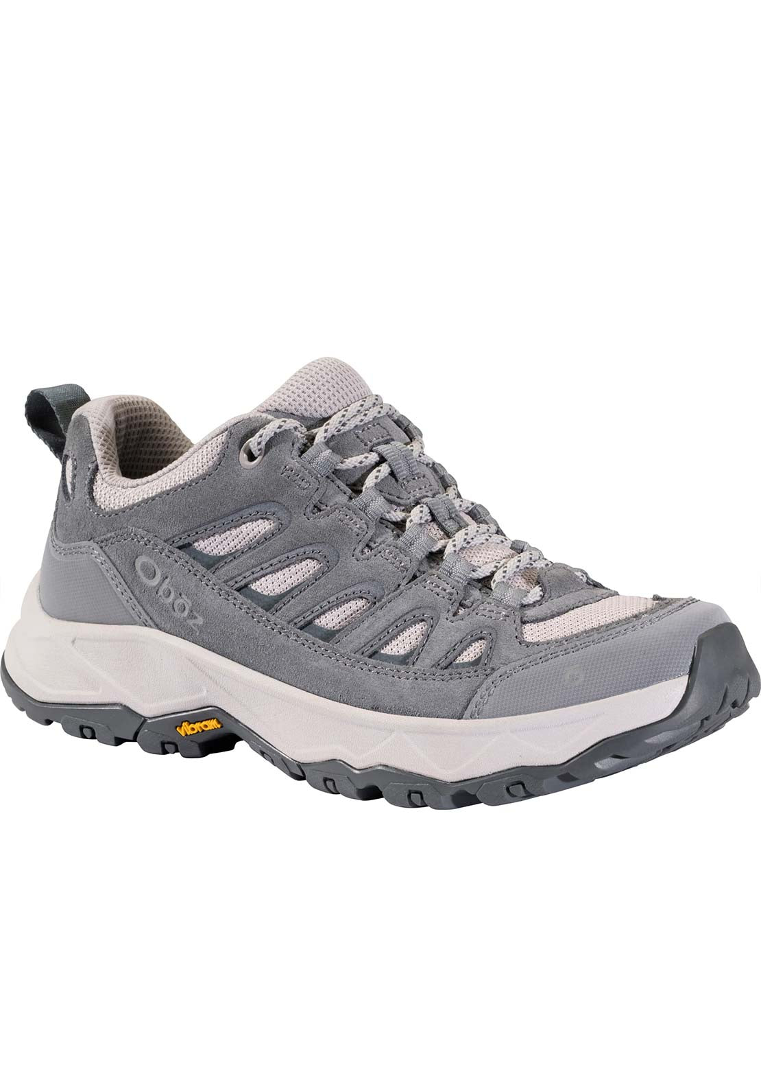 Oboz Women's Sawtooth Ascent Low Hiking Shoes Gray Owl