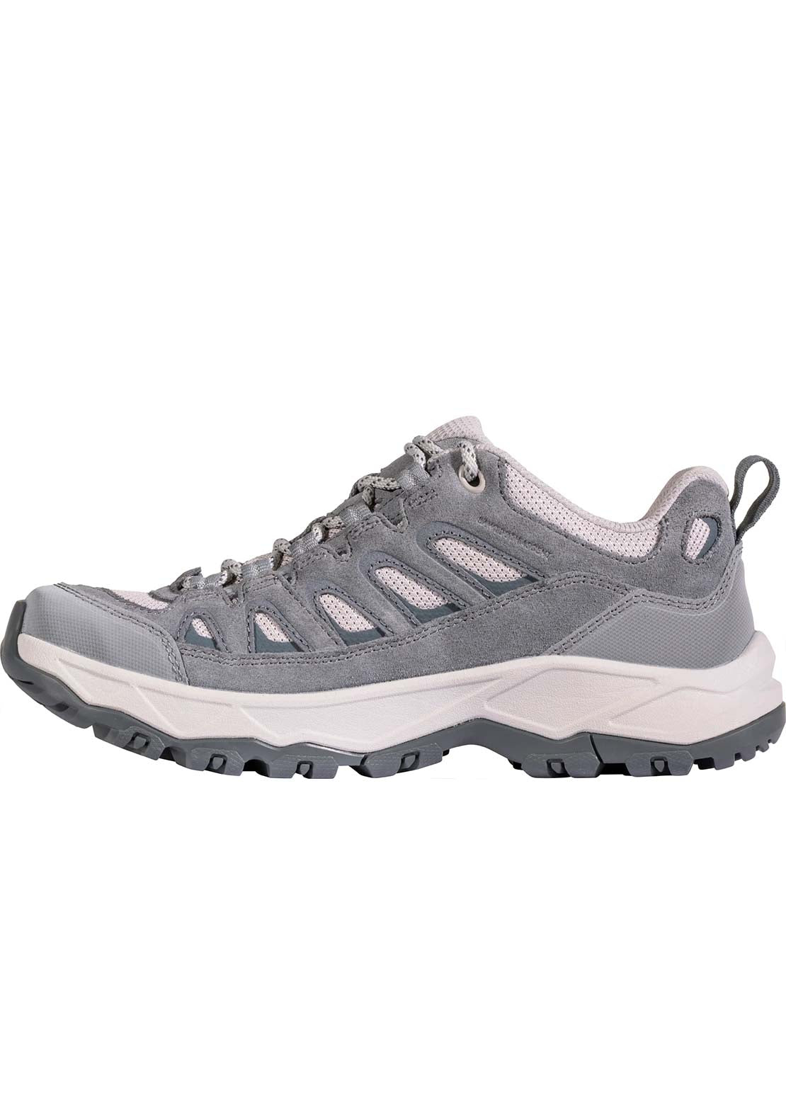 Oboz Women's Sawtooth Ascent Low Hiking Shoes Gray Owl