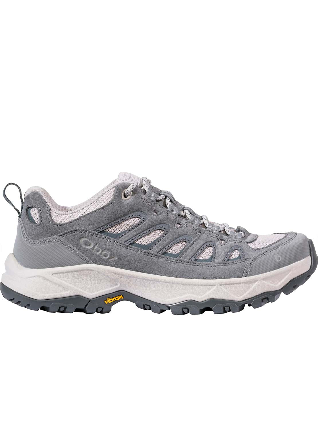 Oboz Women's Sawtooth Ascent Low Hiking Shoes Gray Owl