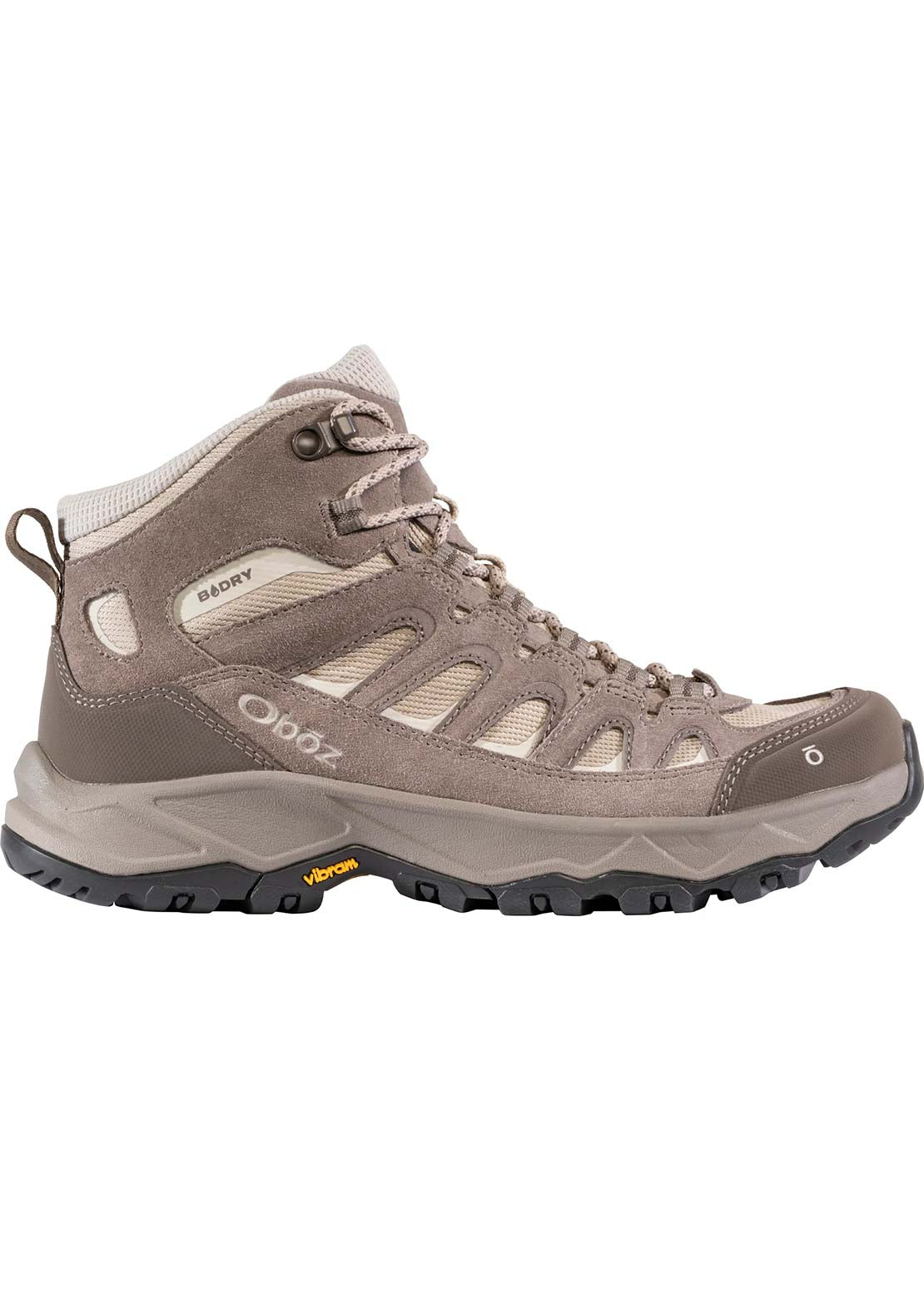 Oboz Women's Sawtooth Ascent Mid B-DRY Wide Hiking Boots Rockfall