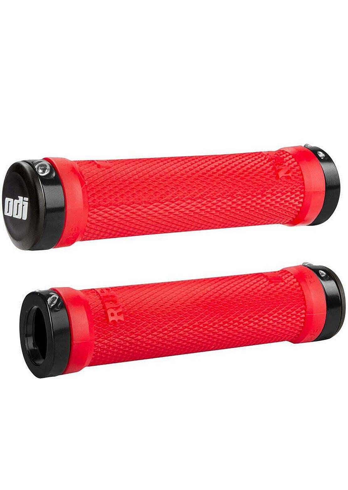 ODI Ruffian Lock-On Grip Bright Red