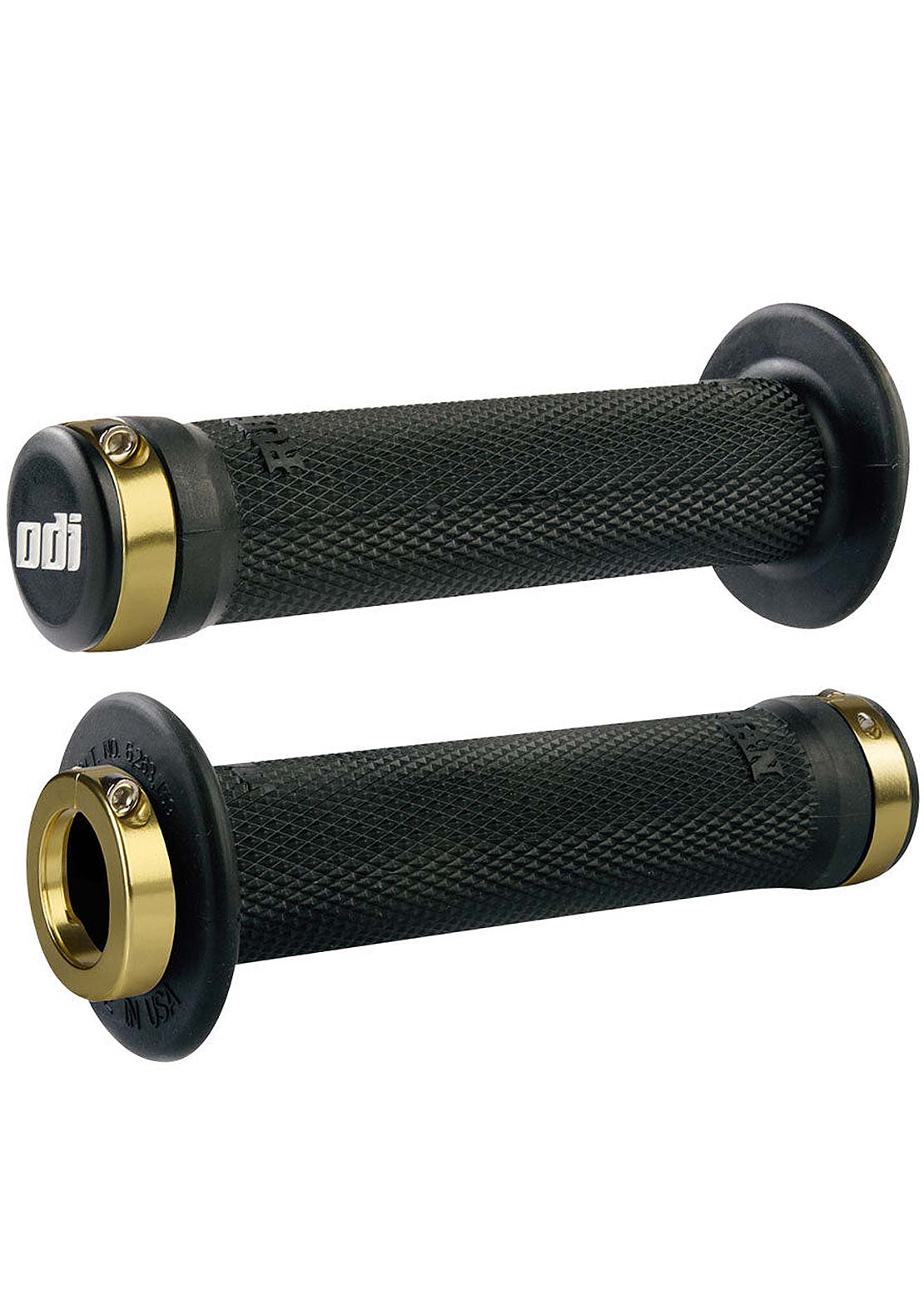 ODI Ruffian Lock-On Grip with Clamps Black