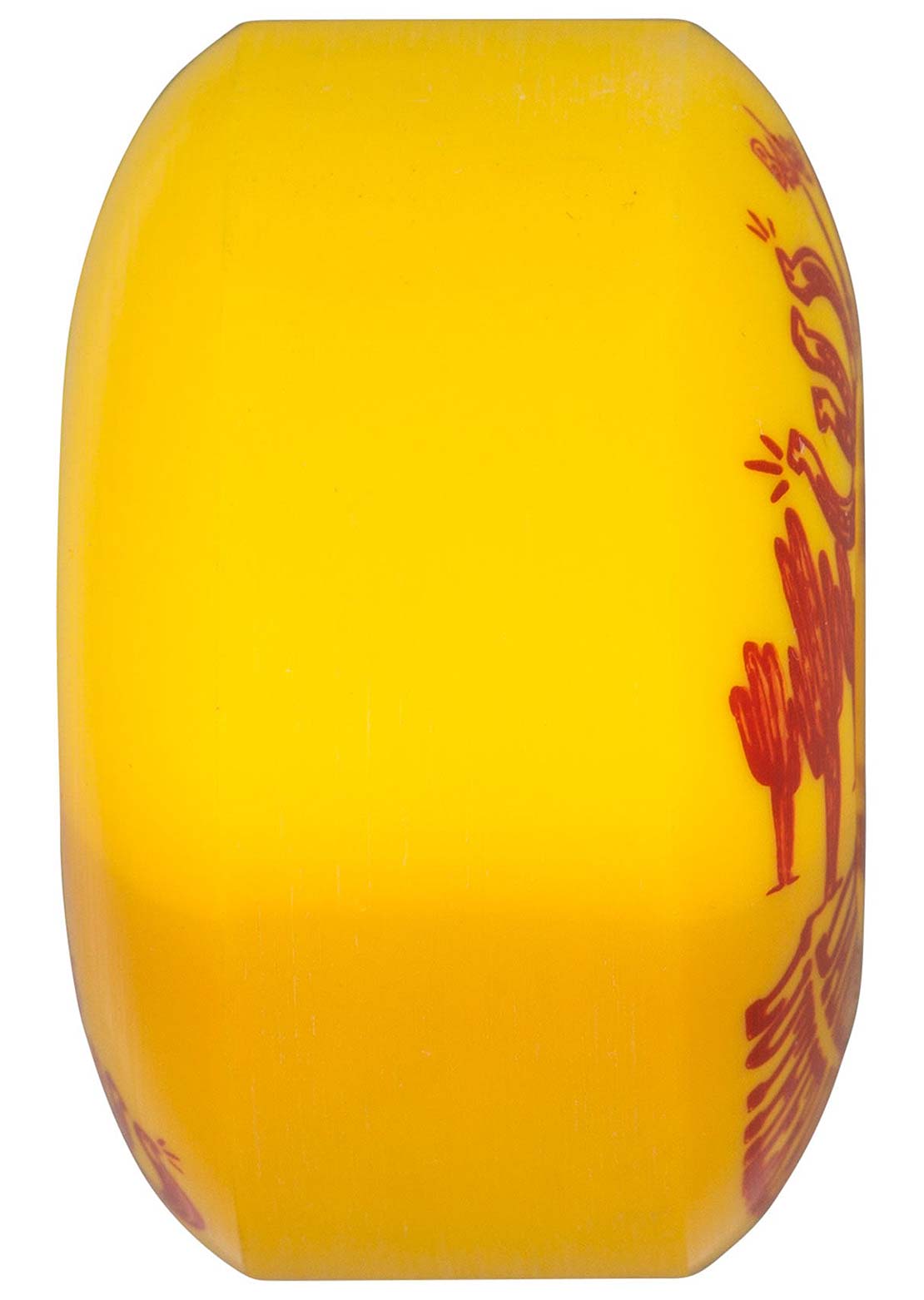 OJ Wheels Daniel Lutheran Elite EZ Edge 99A Skateboard Wheels Orange/Yellow