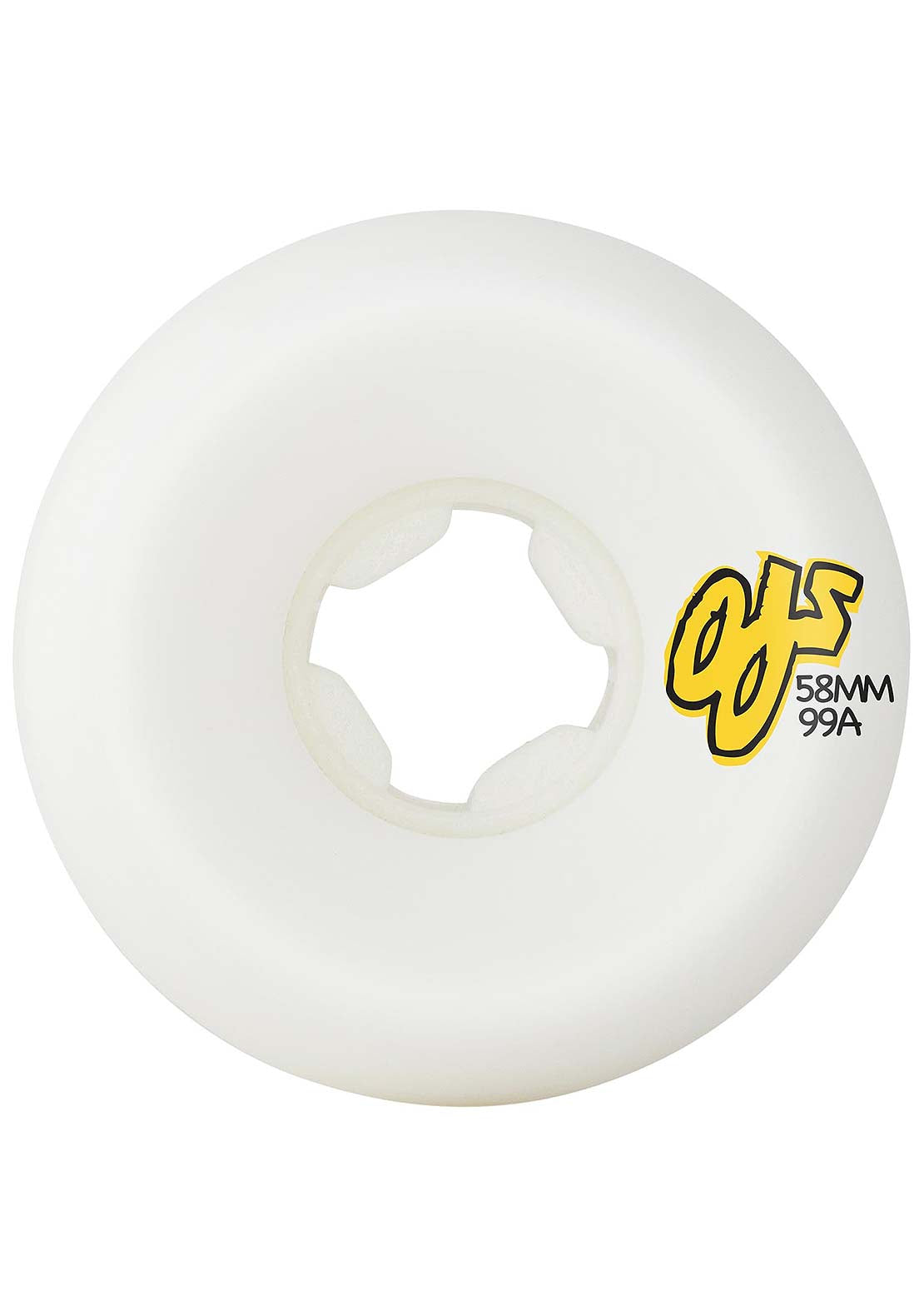 OJ Wheels Eric Dressen Laugh It Up Original 99A Skateboard Wheels White