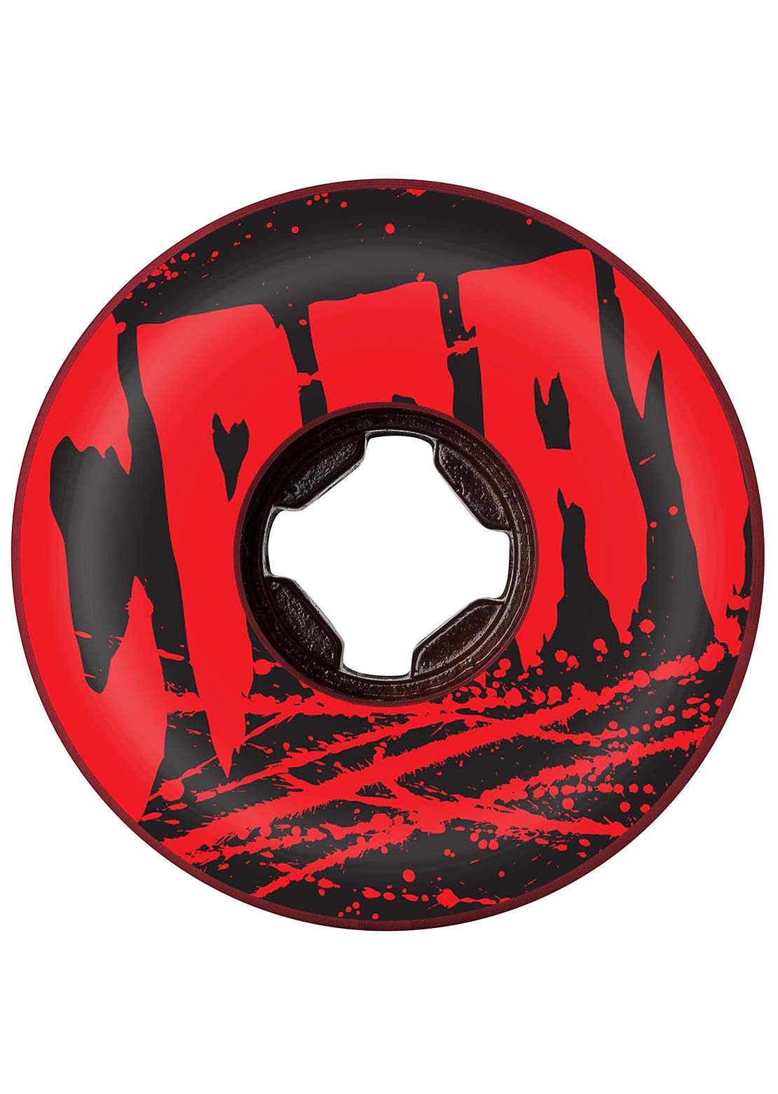OJ Wheels How To Kill A Vampire Bloodsuckers 97A Skateboard Wheels Red/Black