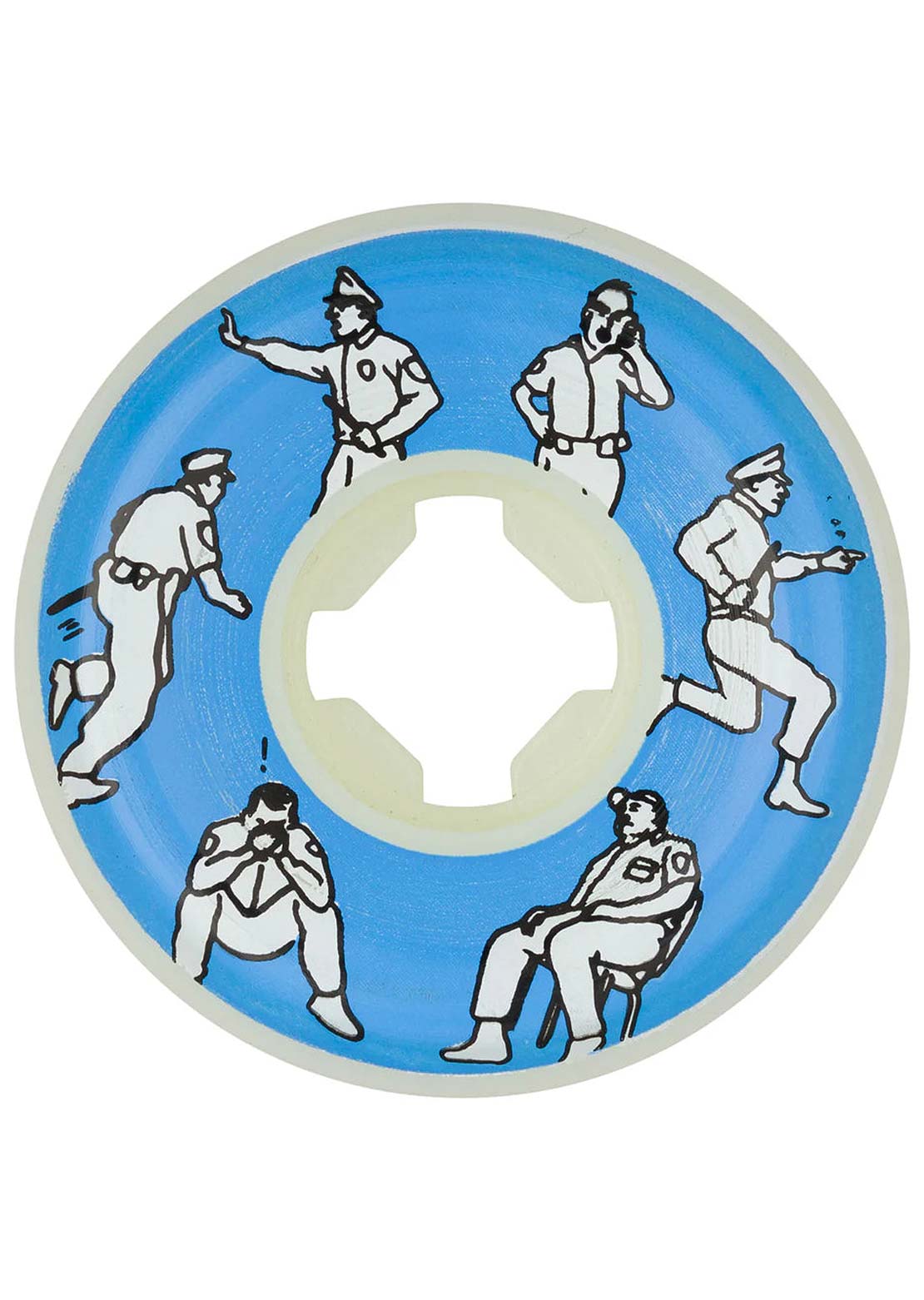 OJ Wheels Nick Boserio Sad Security Mini Combos 99A Skateboard