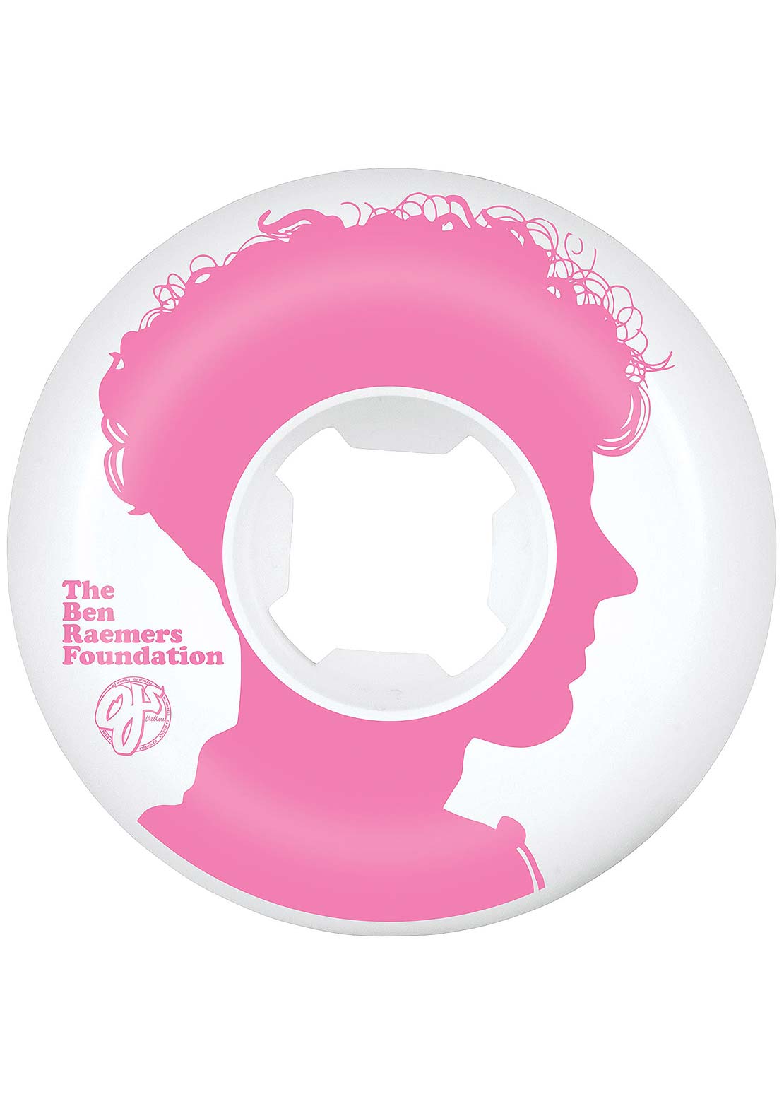 OJ Wheels Raemers Foundation Original EZ Edge 99A Skateboard Wheels White