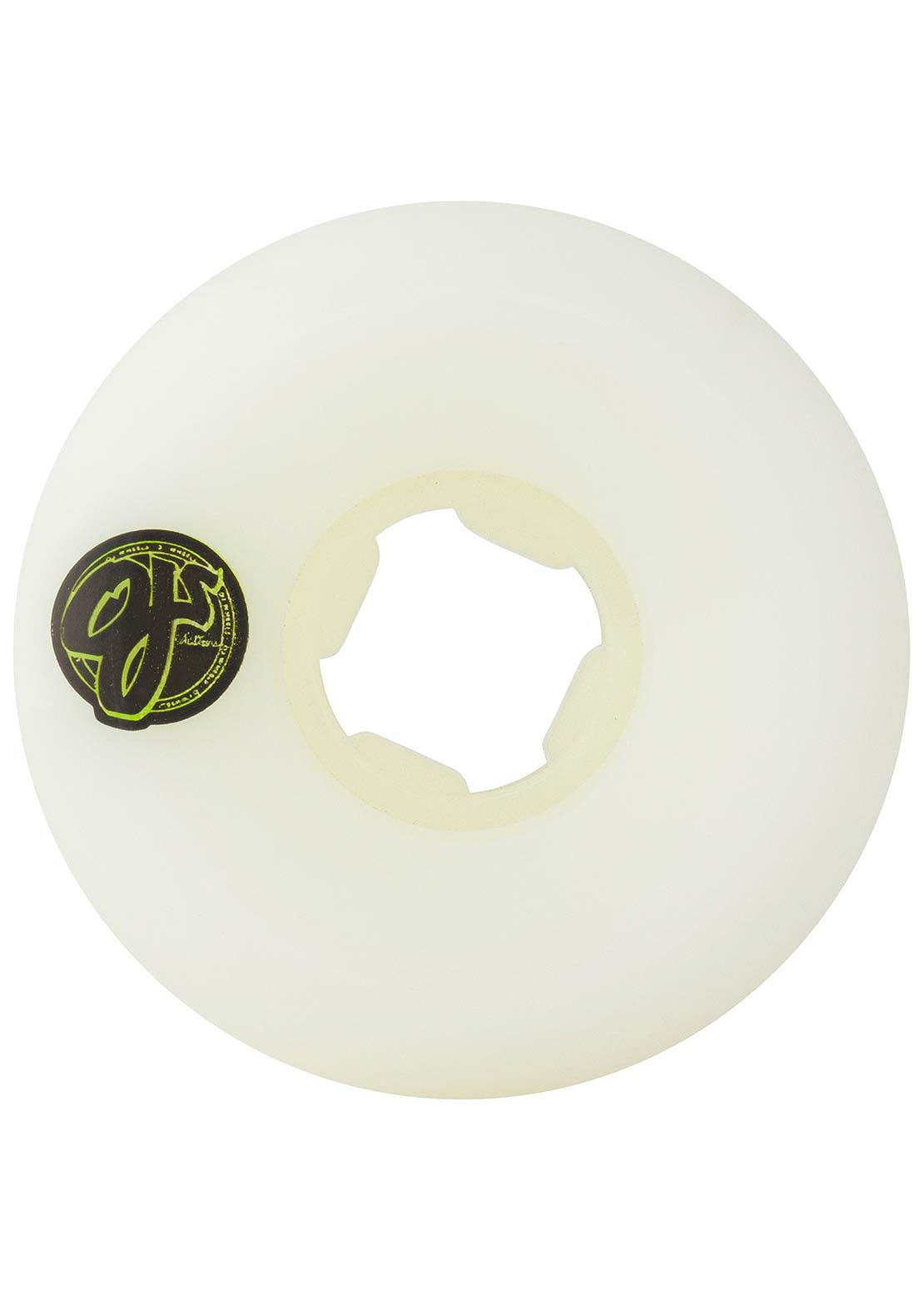 OJ Wheels Team Line 99A Skateboard Wheels White/Yellow/Green