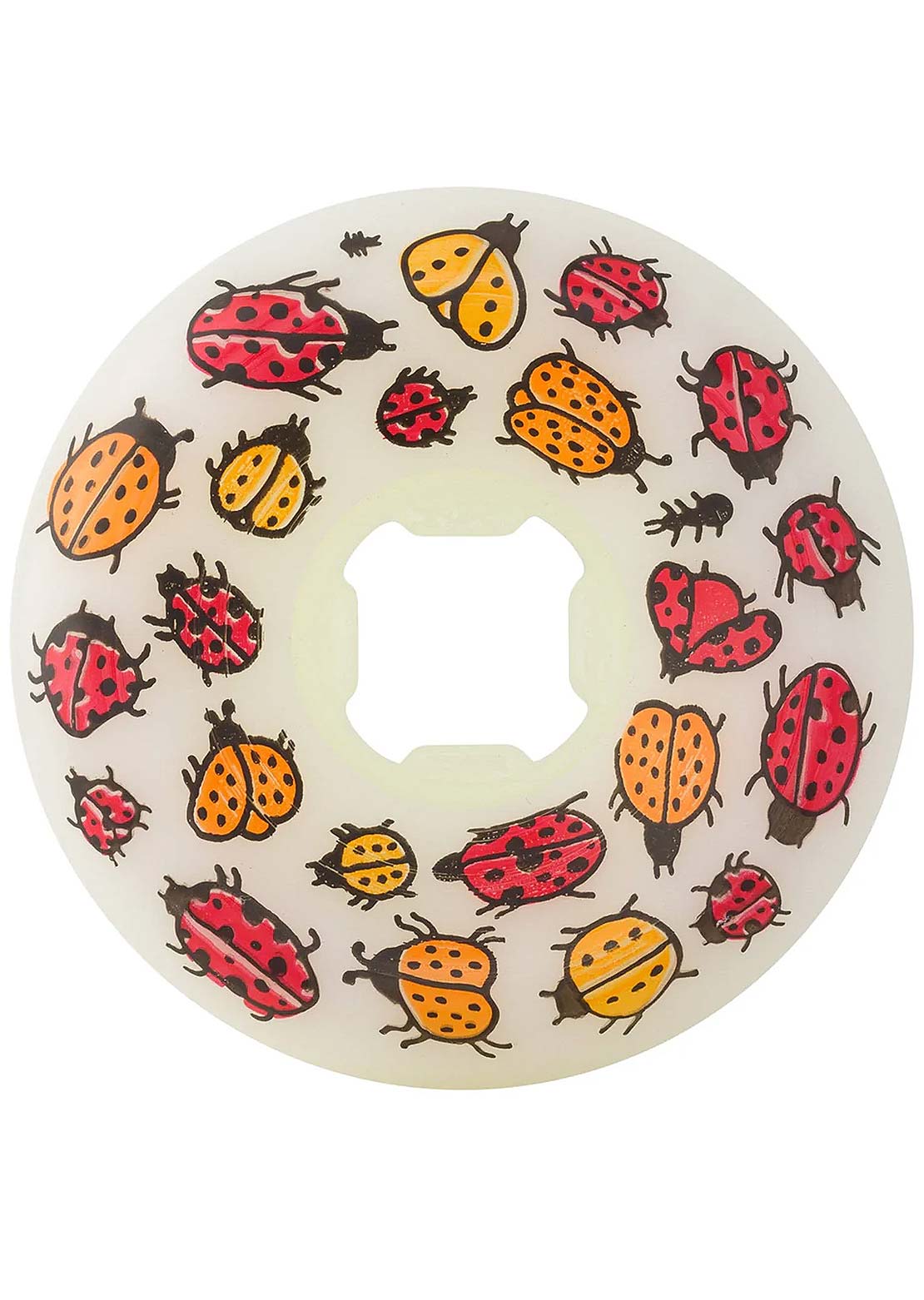 OJ Wheels Unisex Boserio Ladybugs 99A Skateboard Wheels