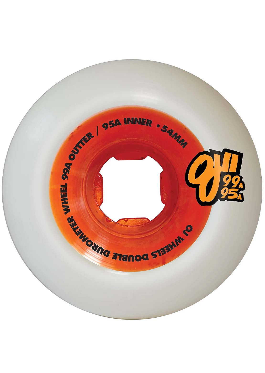 OJ Wheels Unisex Double Duro 99A/95A Skateboard Wheels