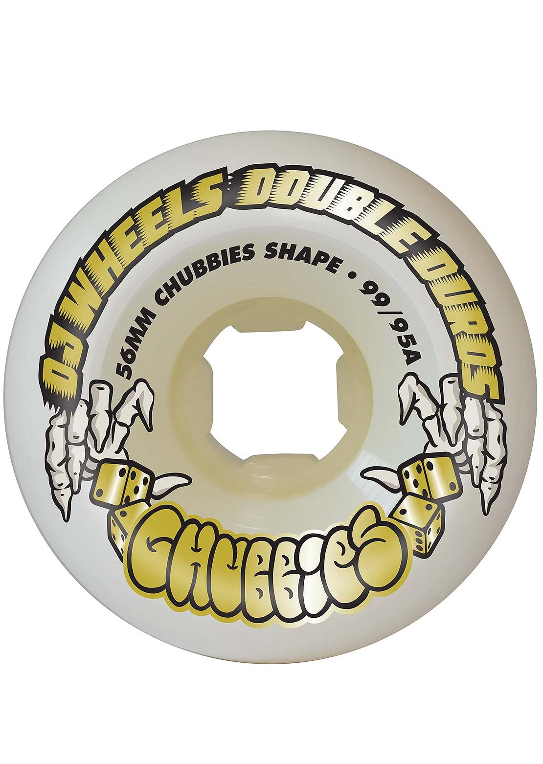 OJ Wheels Unisex Double Duro Chubbies 99A/95A Skateboard Wheels