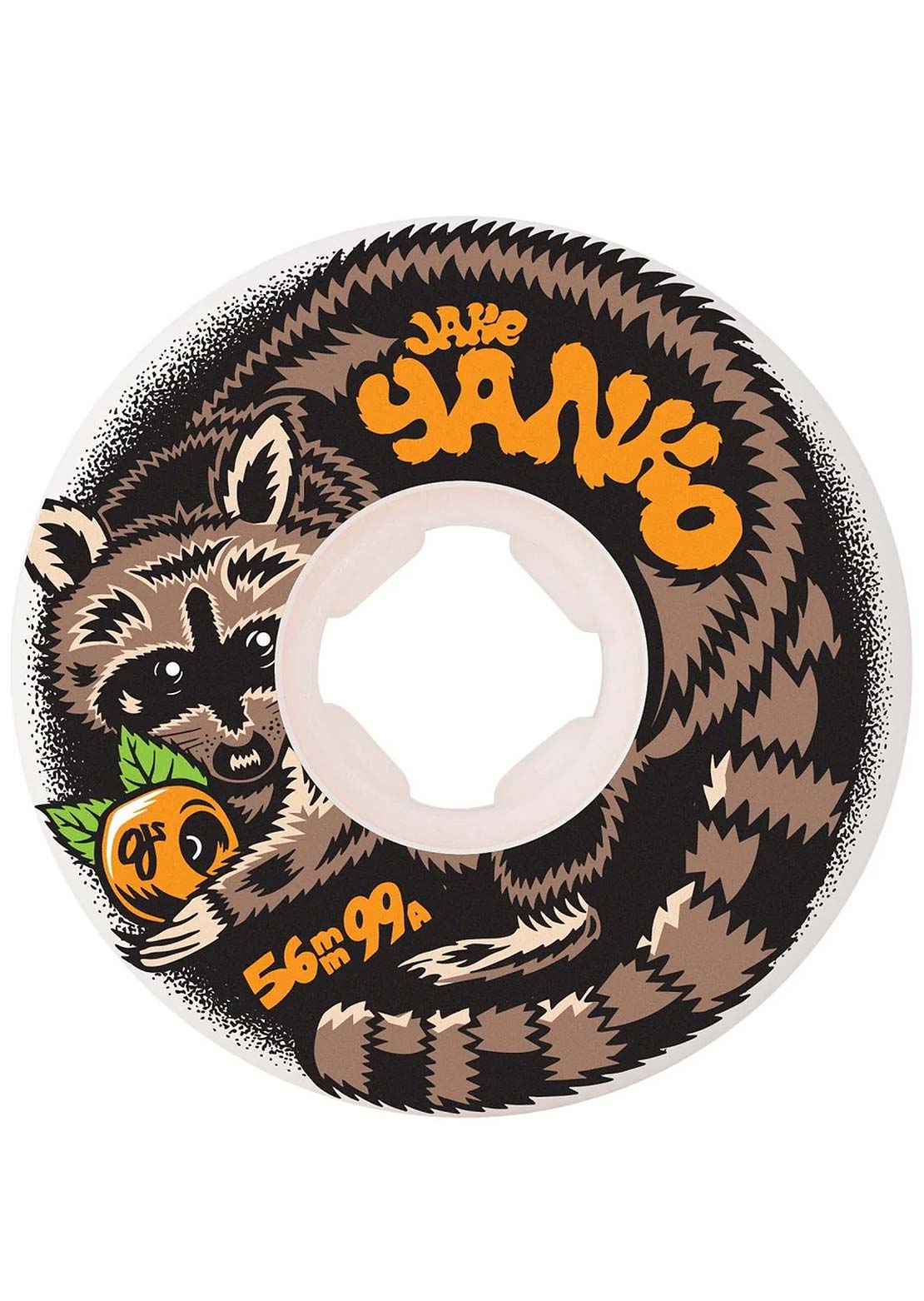 OJ Wheels Unisex Jake Yanko Night Panda Elite Chubbies 99A Skateboard Wheels