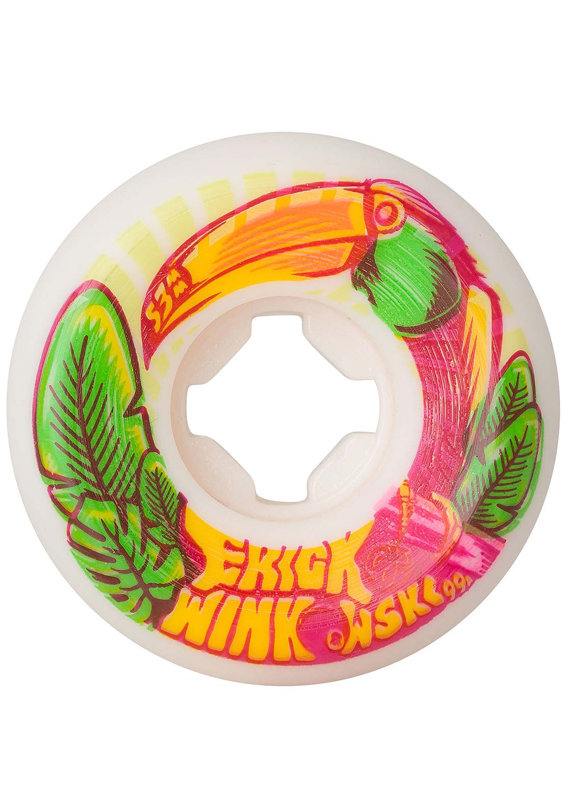 OJ Wheels Winkowski Tropics Elite Mini Combo 99A Skateboard Wheels White
