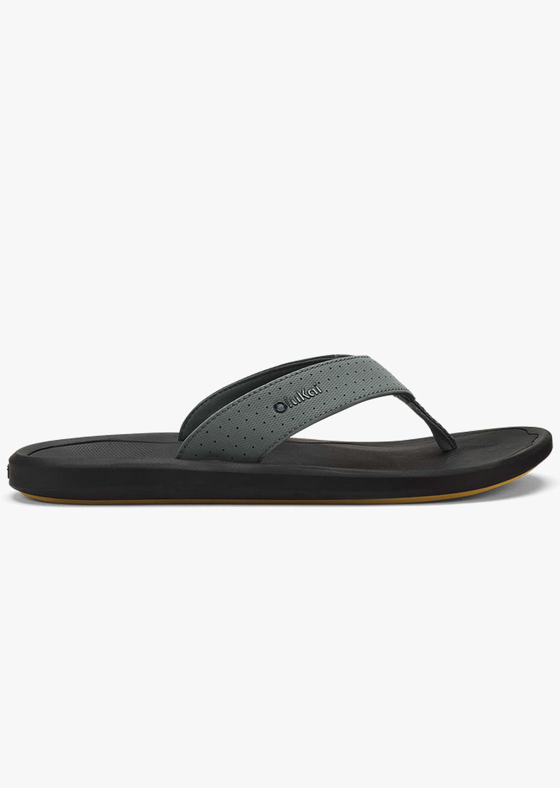 Olukai Men's KI'I Sandals Rock/Lava Rock
