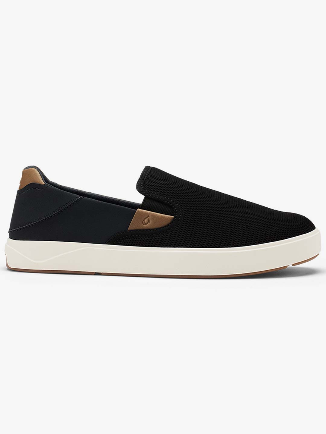 Olukai Men's Lae'ahi Nui Shoes Black/Tan
