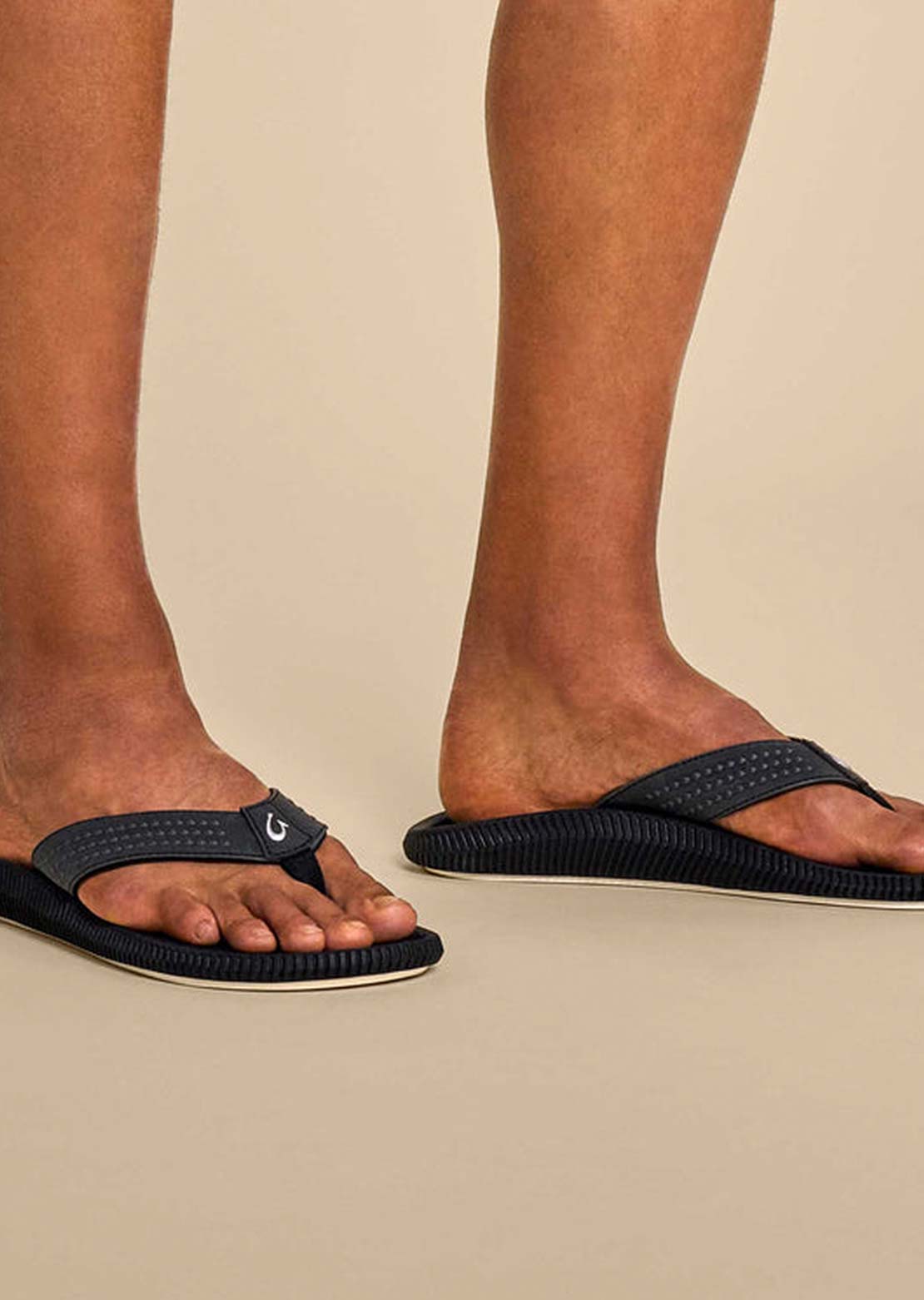 Olukai Men's Ulele Sandals Black/Black