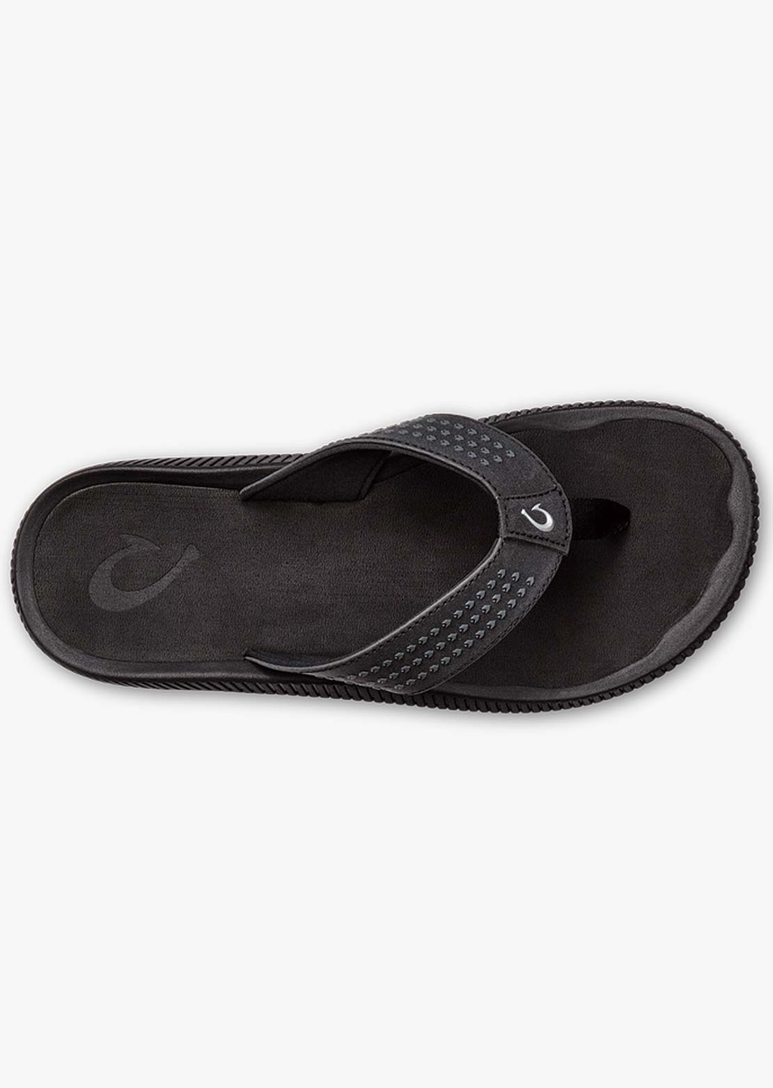 Olukai Men's Ulele Sandals Black/Black