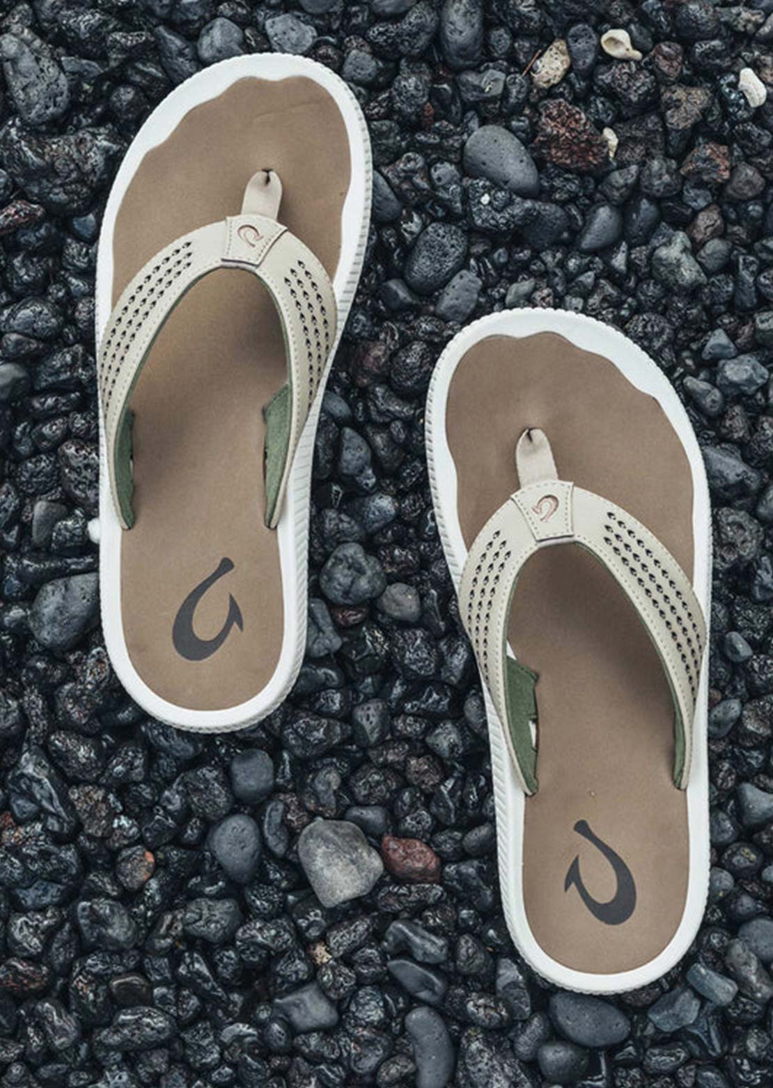 Olukai Men's Ulele Sandals Clay/Mustang