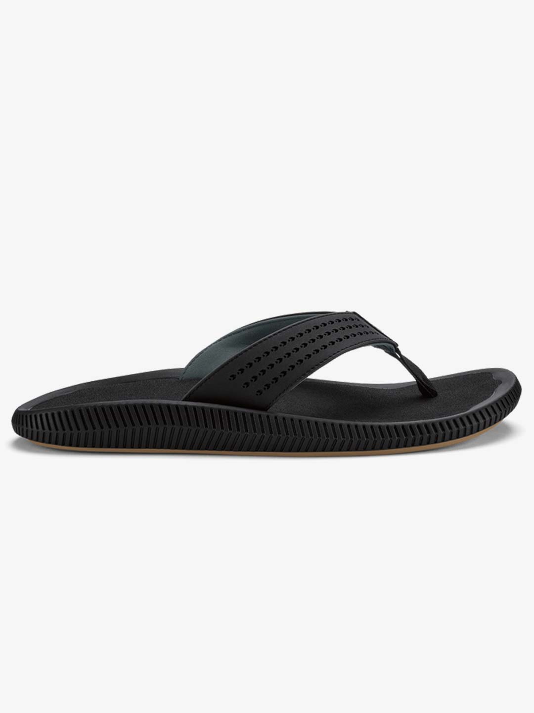 Olukai Men's Ulele Sandals Lava Rock/Lava Rock