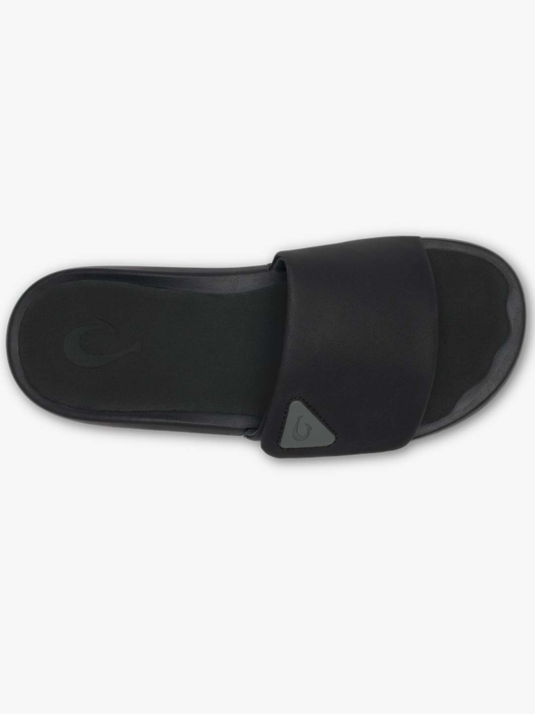 Olukai Men's Ulele Slide Sandals Lava Rock/Lava Rock