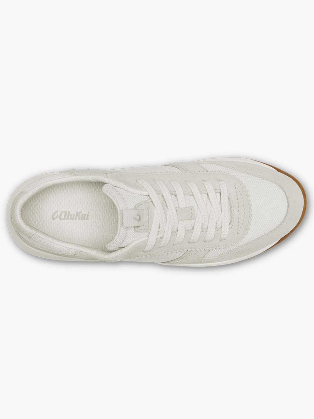 Olukai Women's Kaulele Mesh Shoes Tapa/White Sand