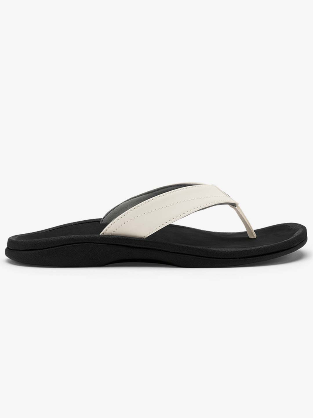 Olukai Women's Ohana Sandals Bright White/Black