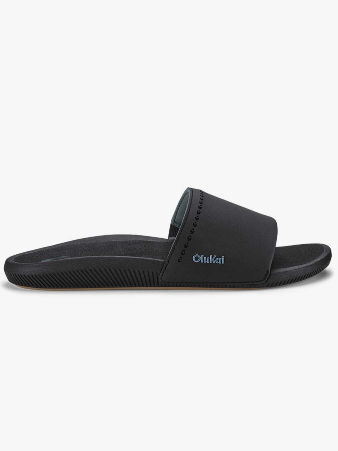 Olukai Women's Ulele Slide Sandals Black/Black