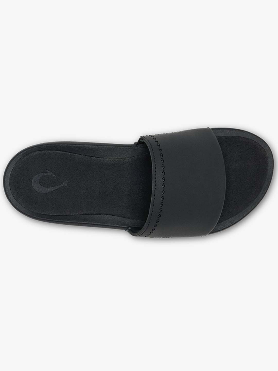 Olukai Women's Ulele Slide Sandals Black/Black
