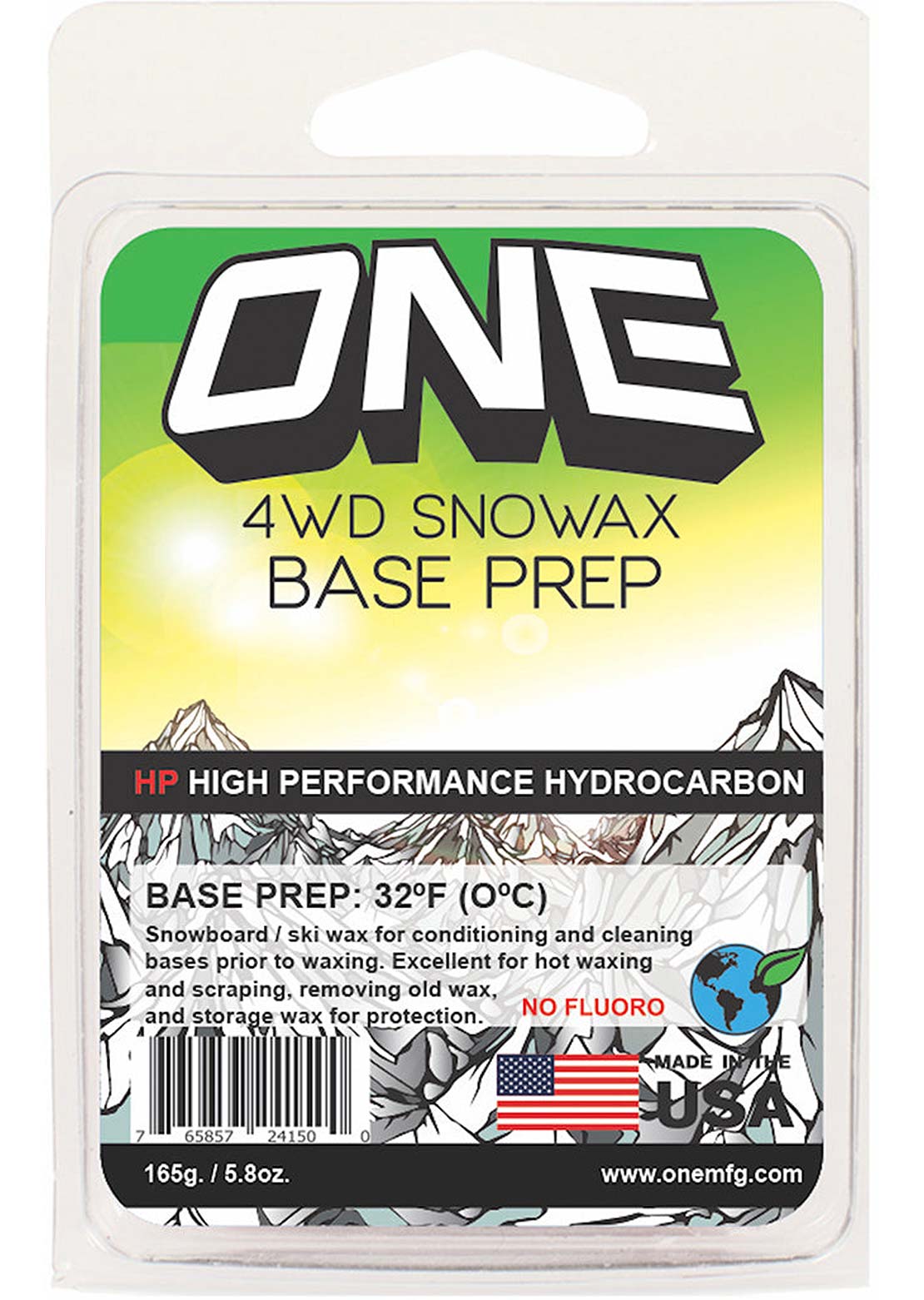 One Unisex 4WD Base Prep Wax
