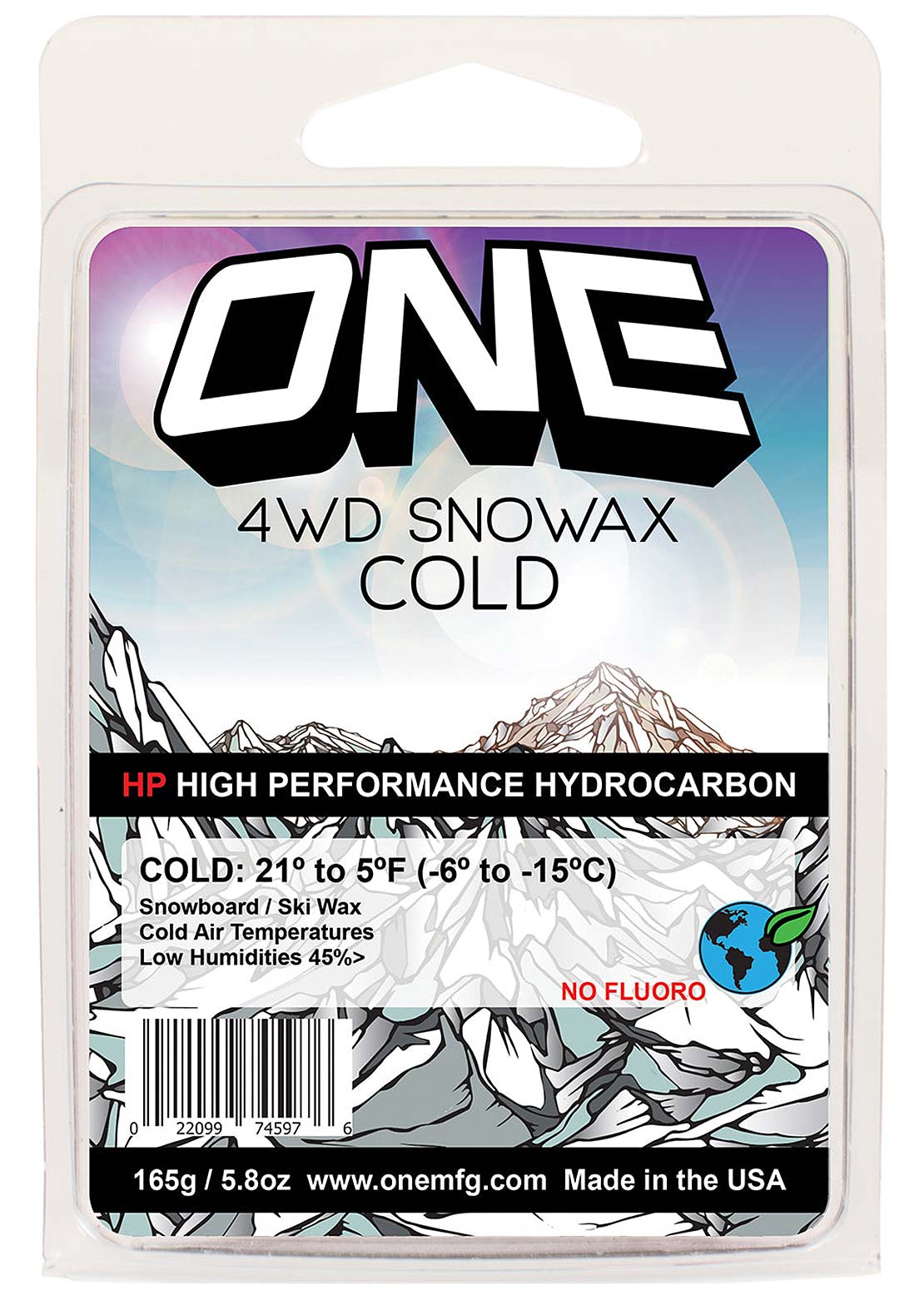 One Unisex 4WD Cold Wax Blue Cold