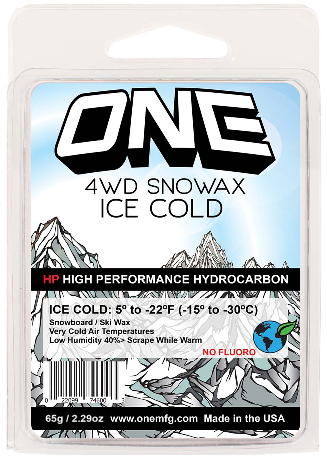 One Unisex 4WD Ice Cold Wax