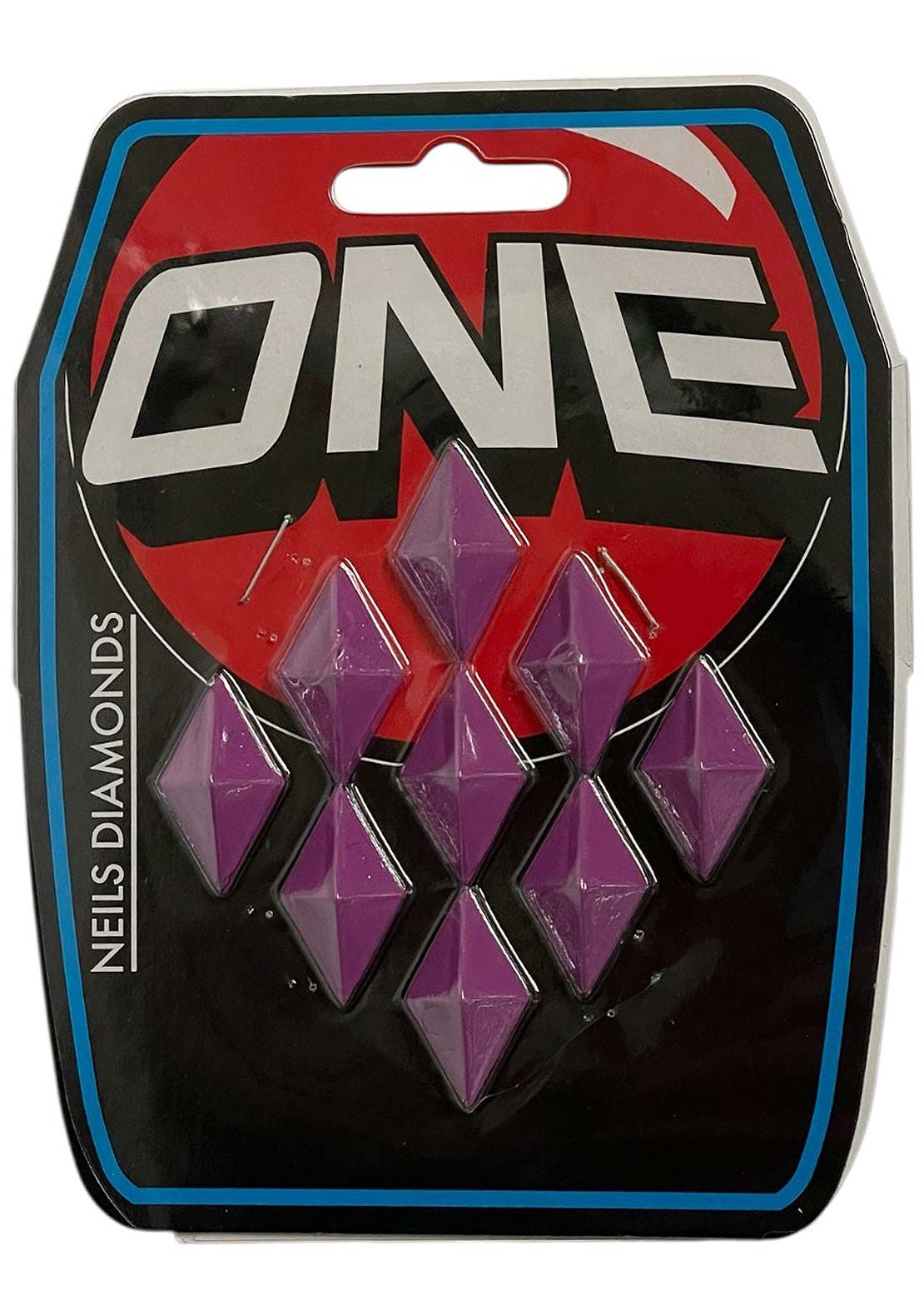 One Unisex Neils Diamonds Snowboard Stomp Pad Purple