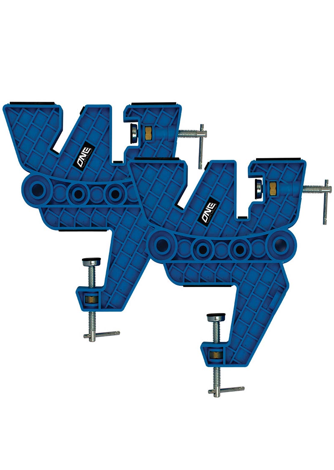 One Unisex Tuning Bench Clamps Blue
