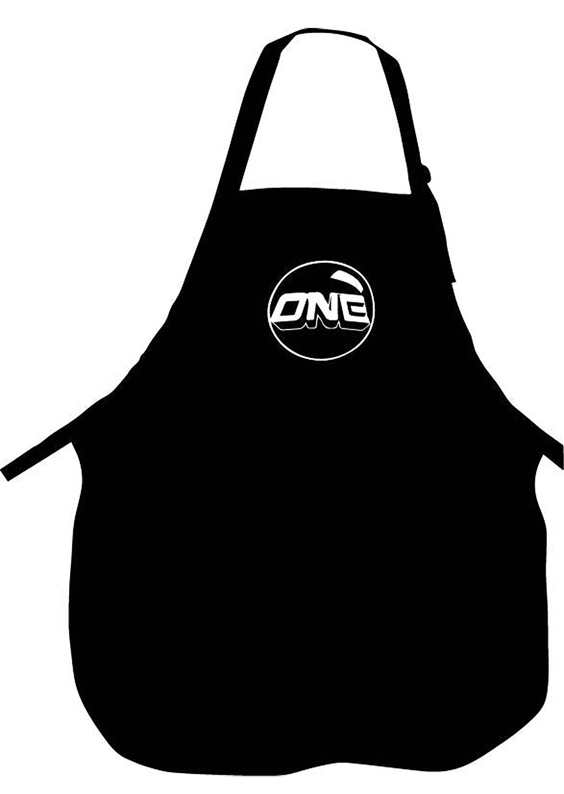 One Unisex Waxing Apron Black