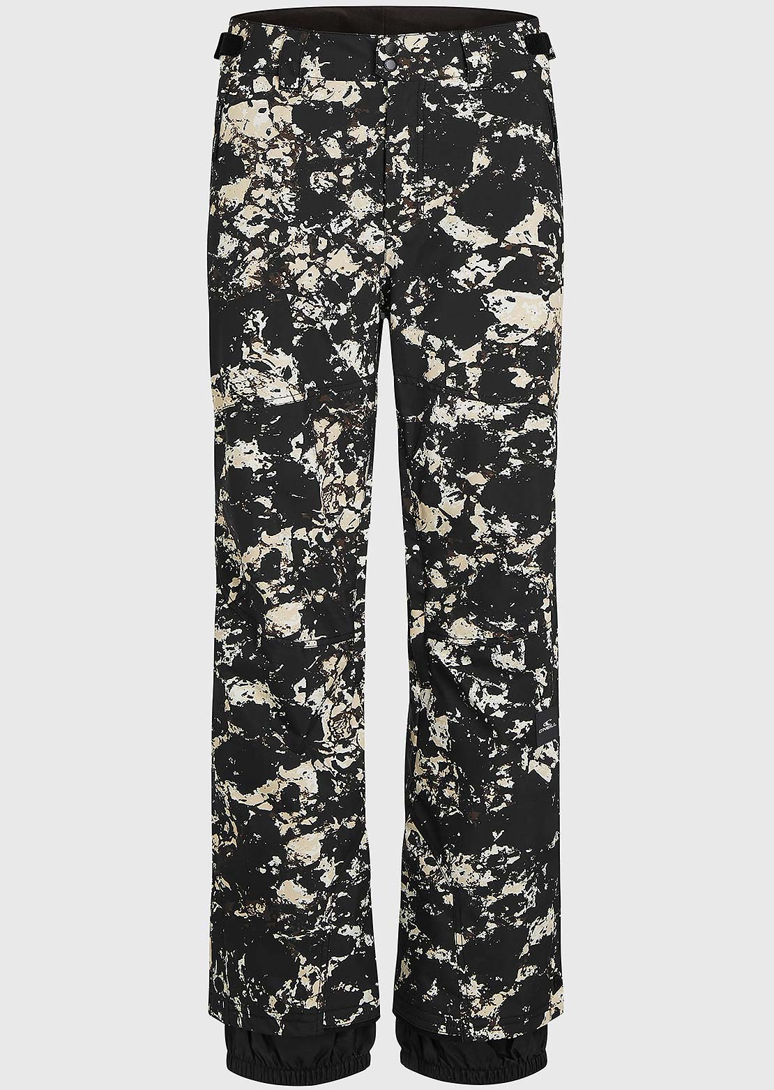 O'Neill Junior FWC Cruz Snow Pants Black/Beige Quarry